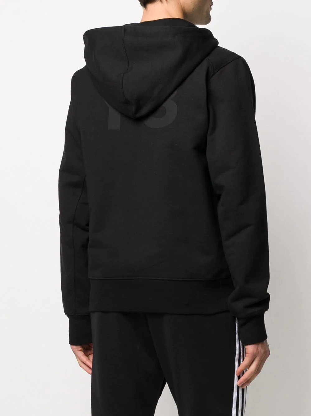 CL zip-up cotton hoodie - 4