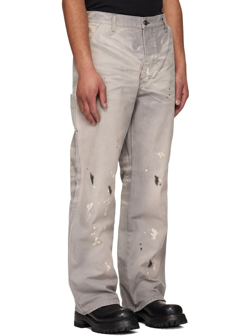 Gray Underground Painter Trousers 2