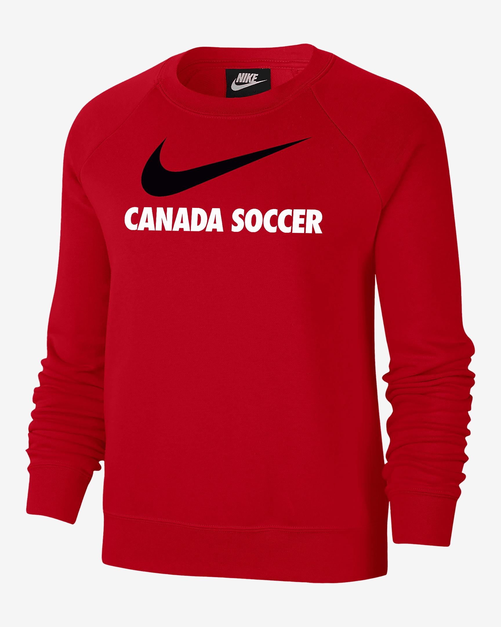 Nike Women's Canada Fleece Varsity Crew-Neck Sweatshirt - 1