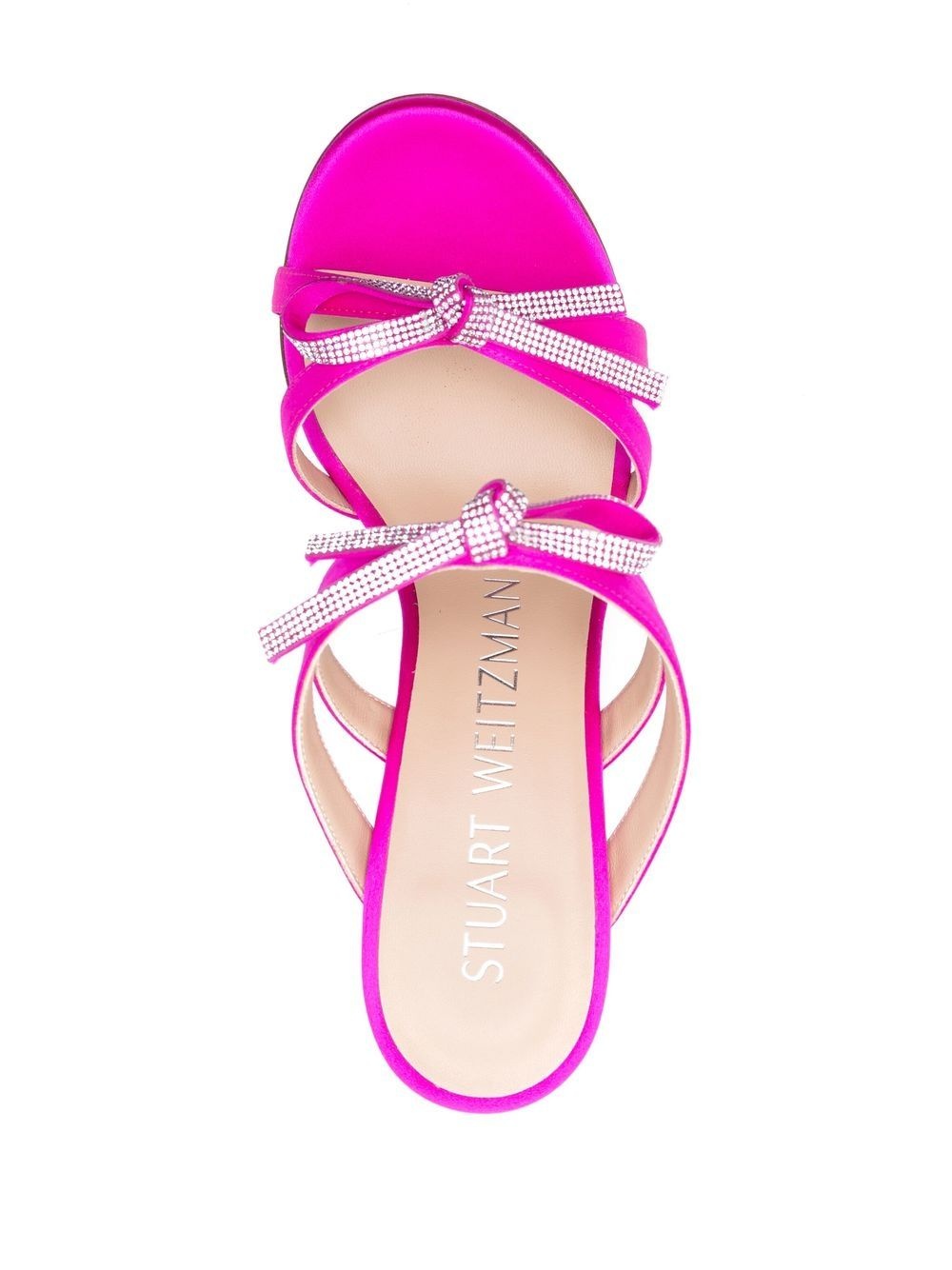100mm bow-detail sandals - 4