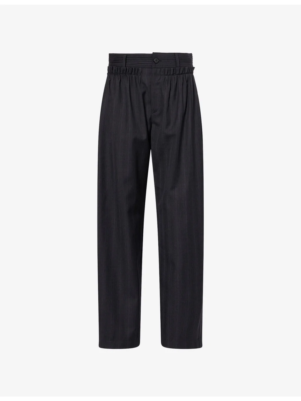 Mayera Wide-Leg Wool Trousers - 1