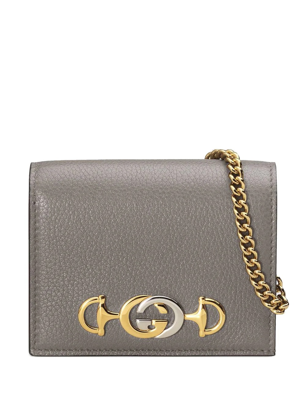 Gucci Zumi grainy card case wallet - 1