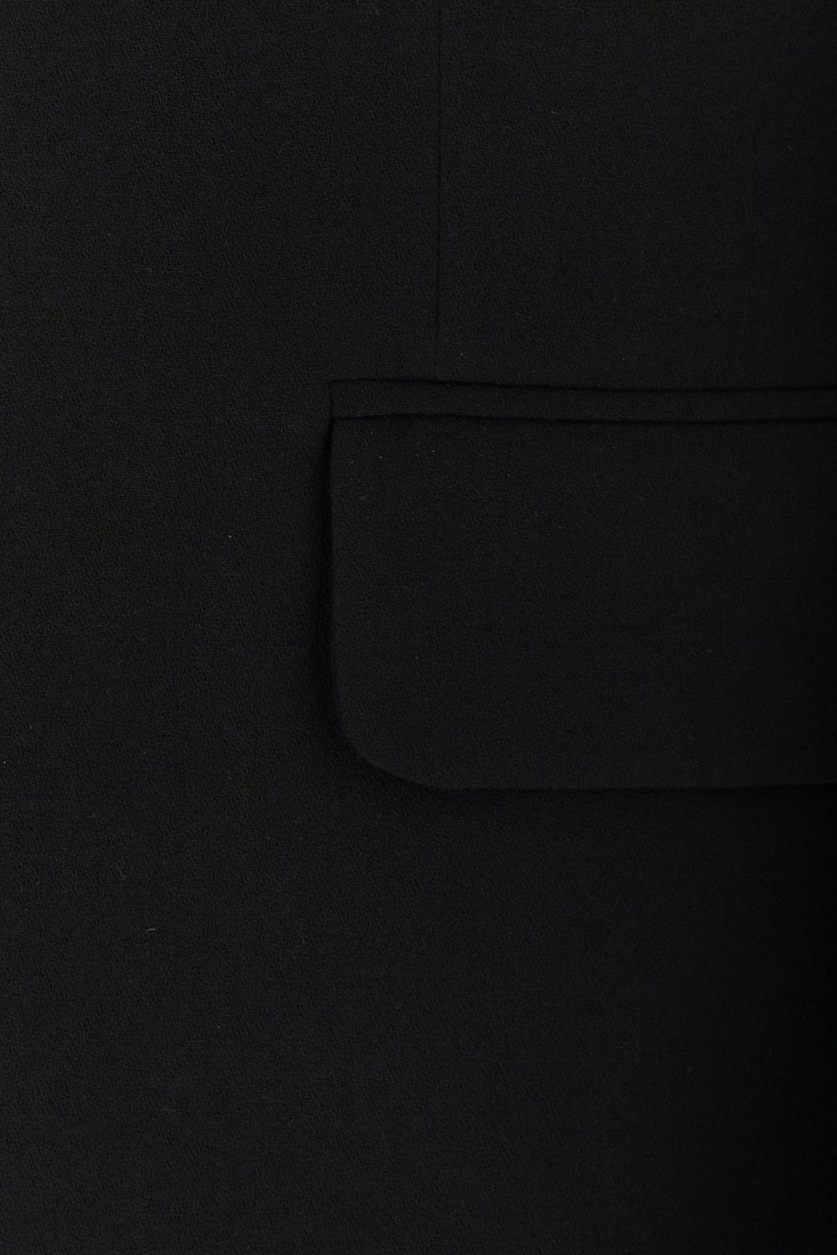 Black wool blazer - 3