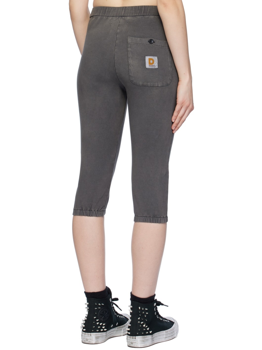 Gray Printed Lounge Pants - 3