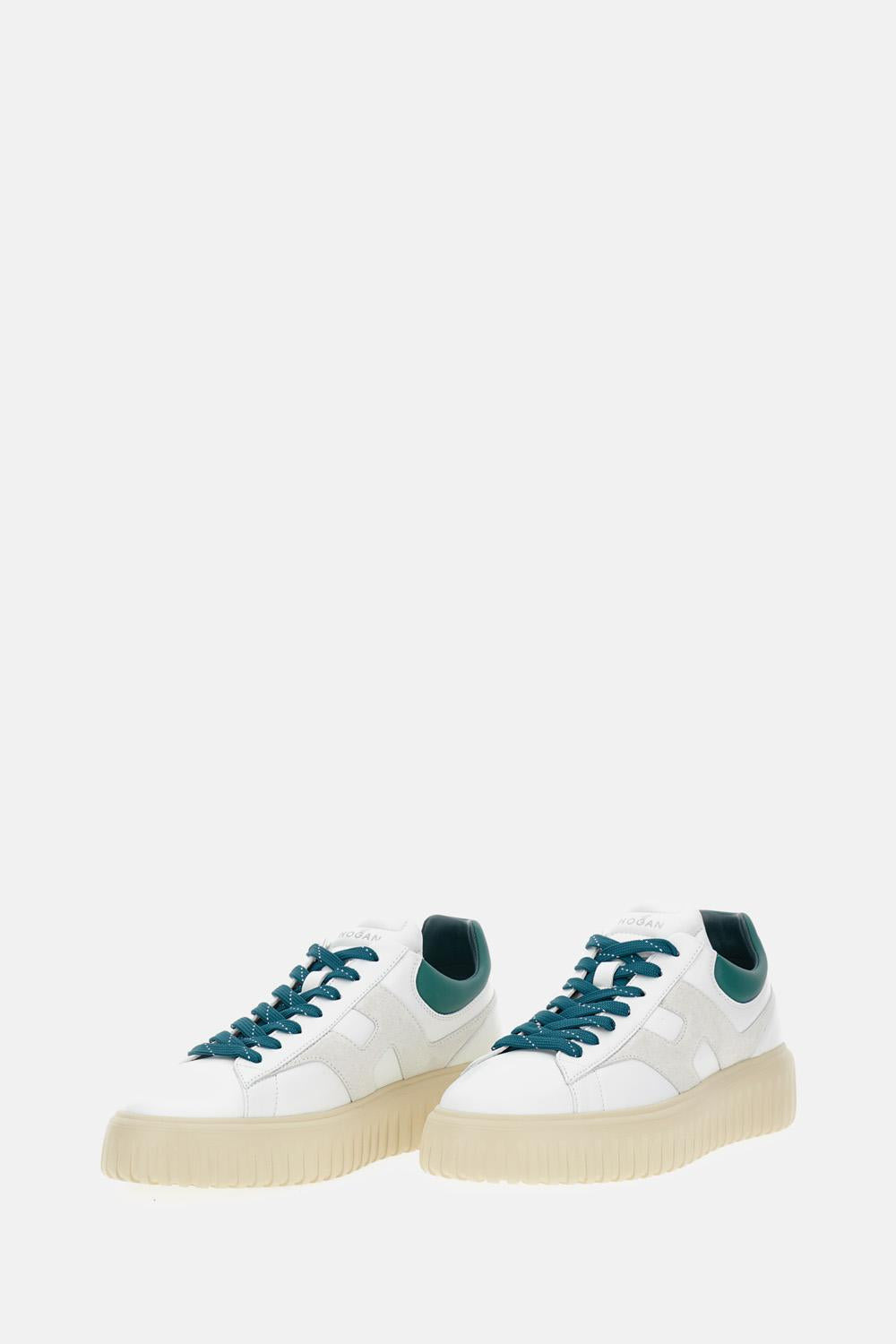 H SLASH LACE-UP SHOE - 2
