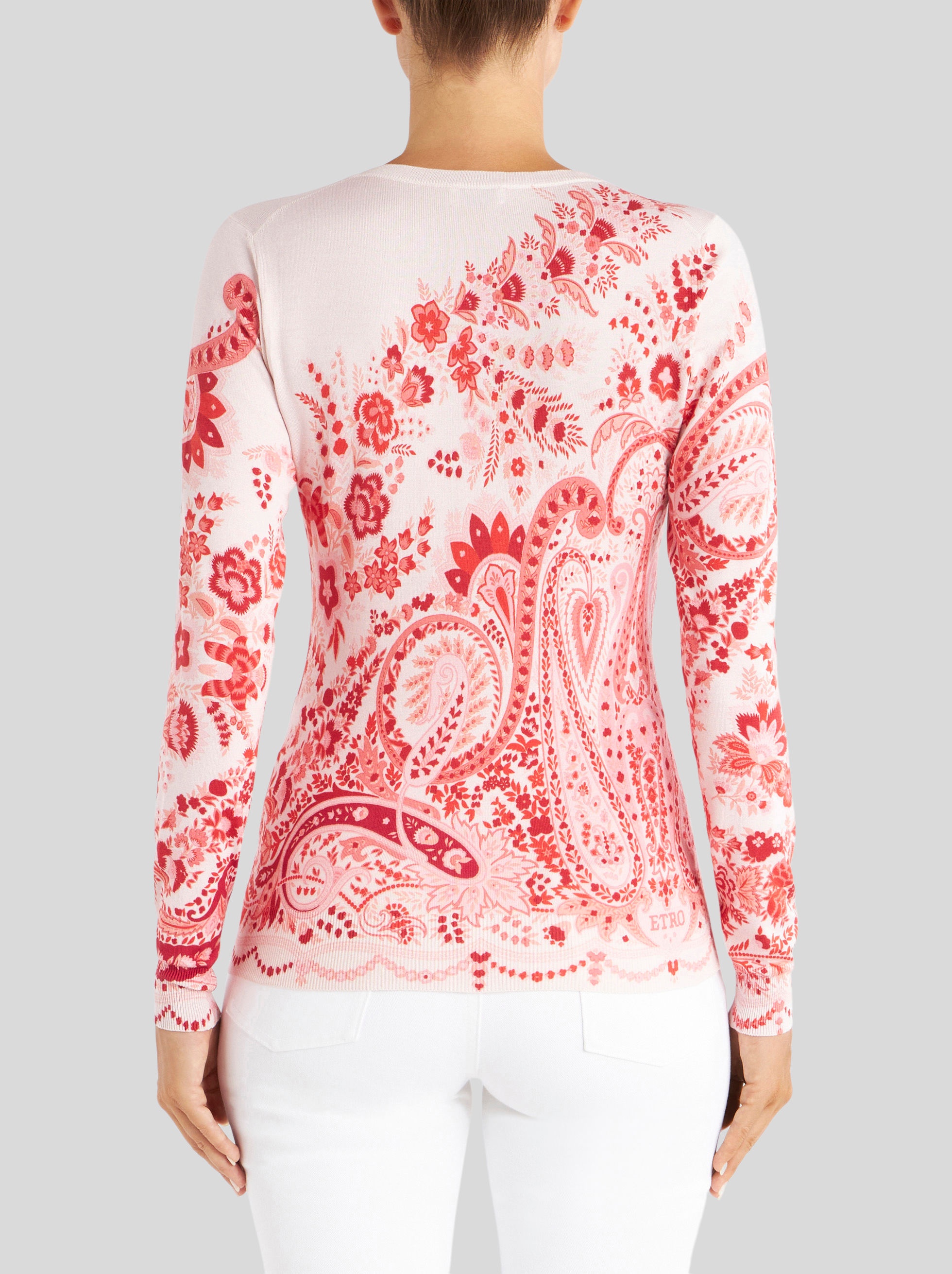 PAISLEY PATTERN JUMPER - 4