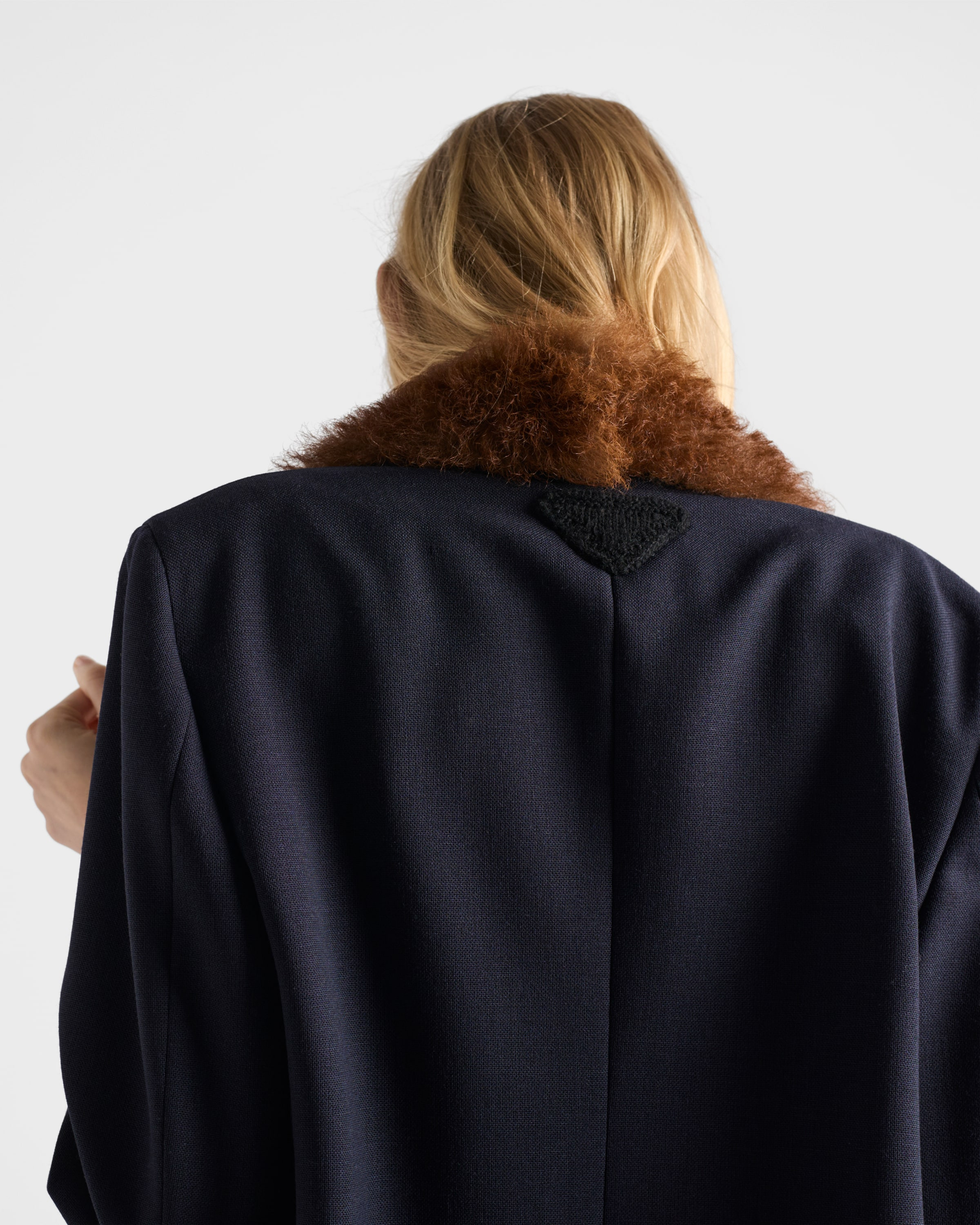 Single-breasted rush stitch jacket - 4