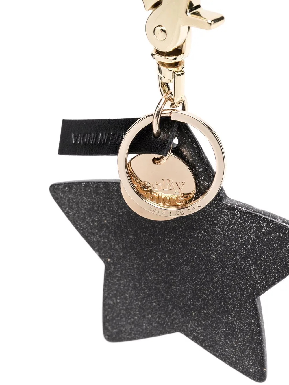 star pendant keyring - 2