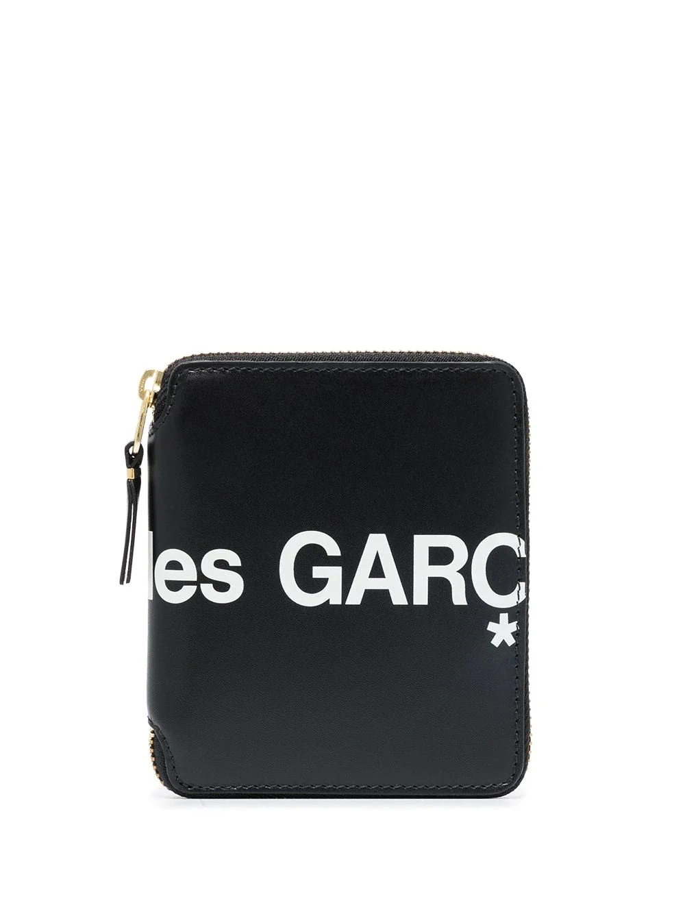 logo-print zip-fastening wallet - 1