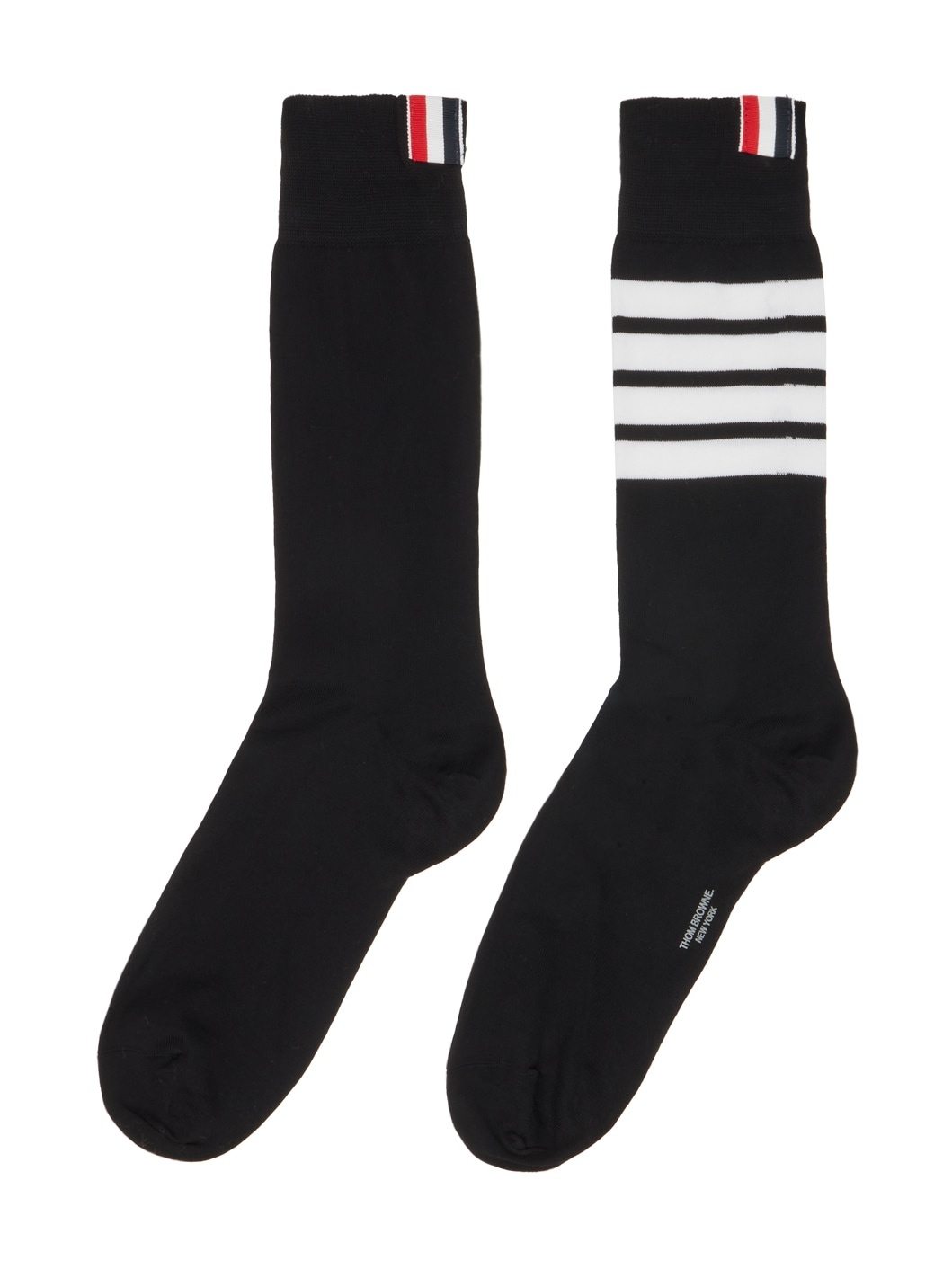 Black Tricolor Socks - 2