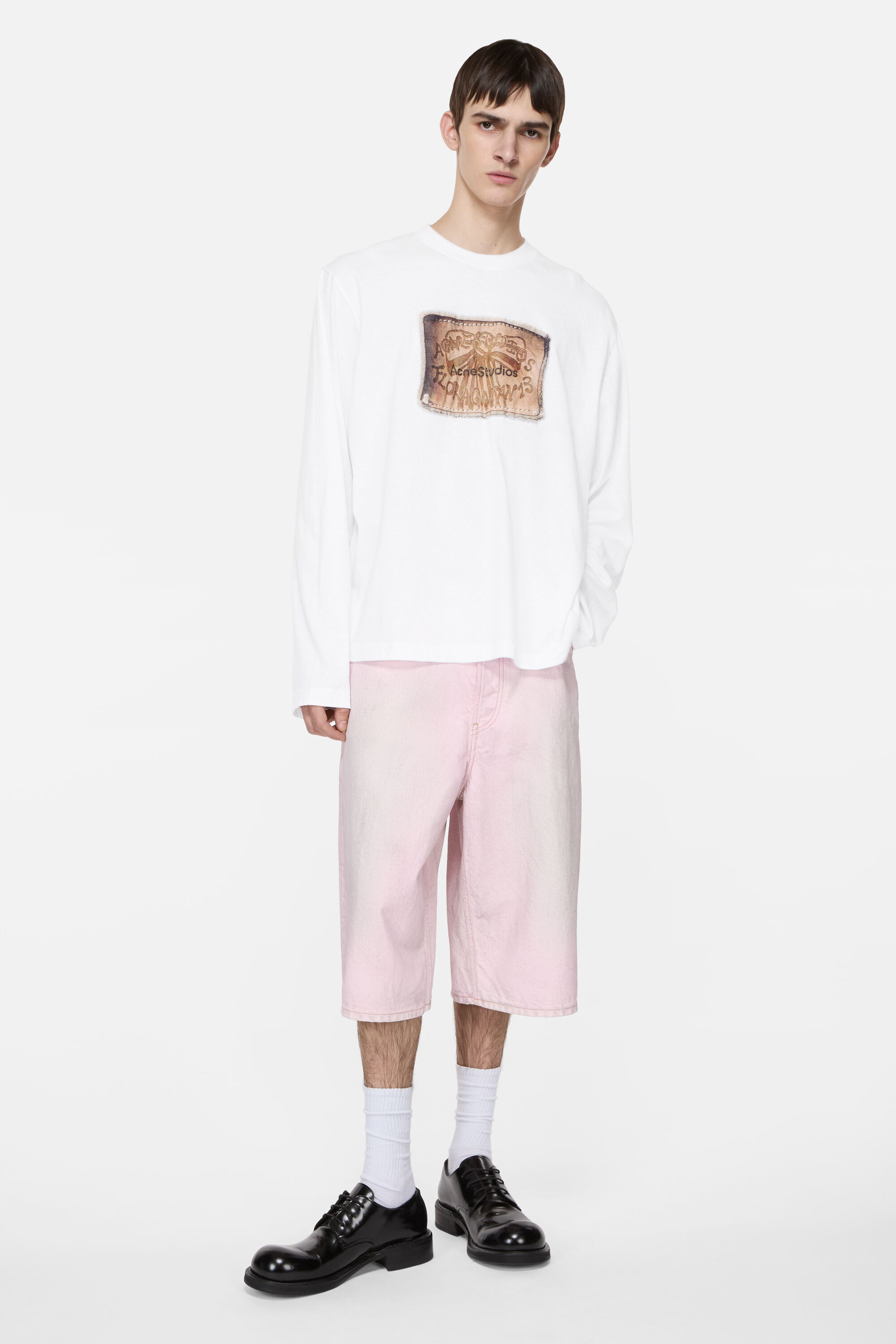 Print long-sleeve t-shirt - White - 2