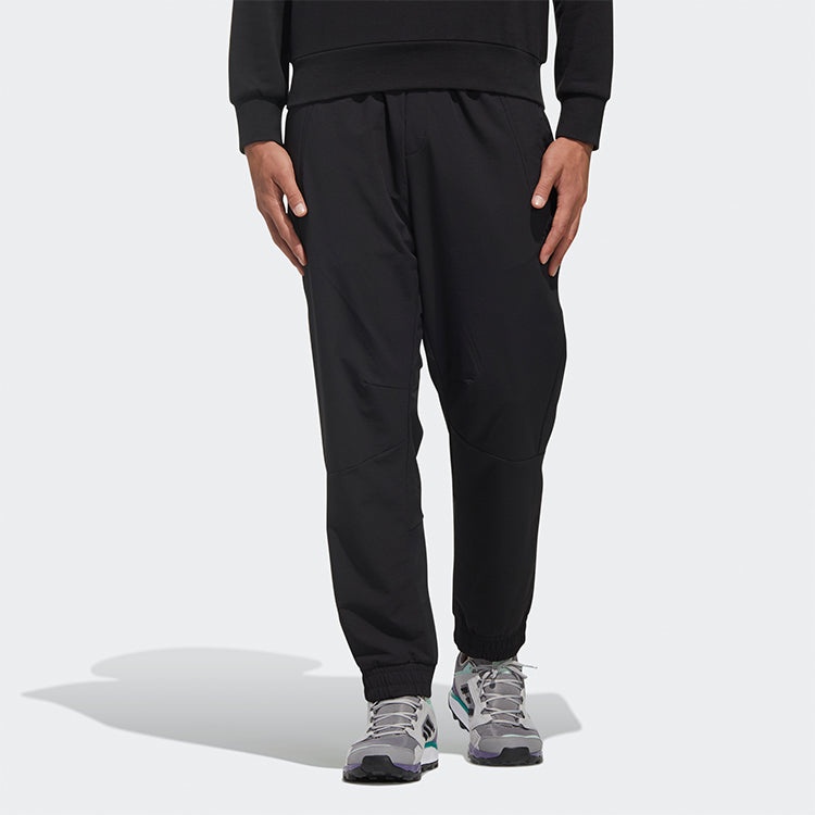 adidas CB Woven Pants Casual Sports Pants Black GP6401 - 3