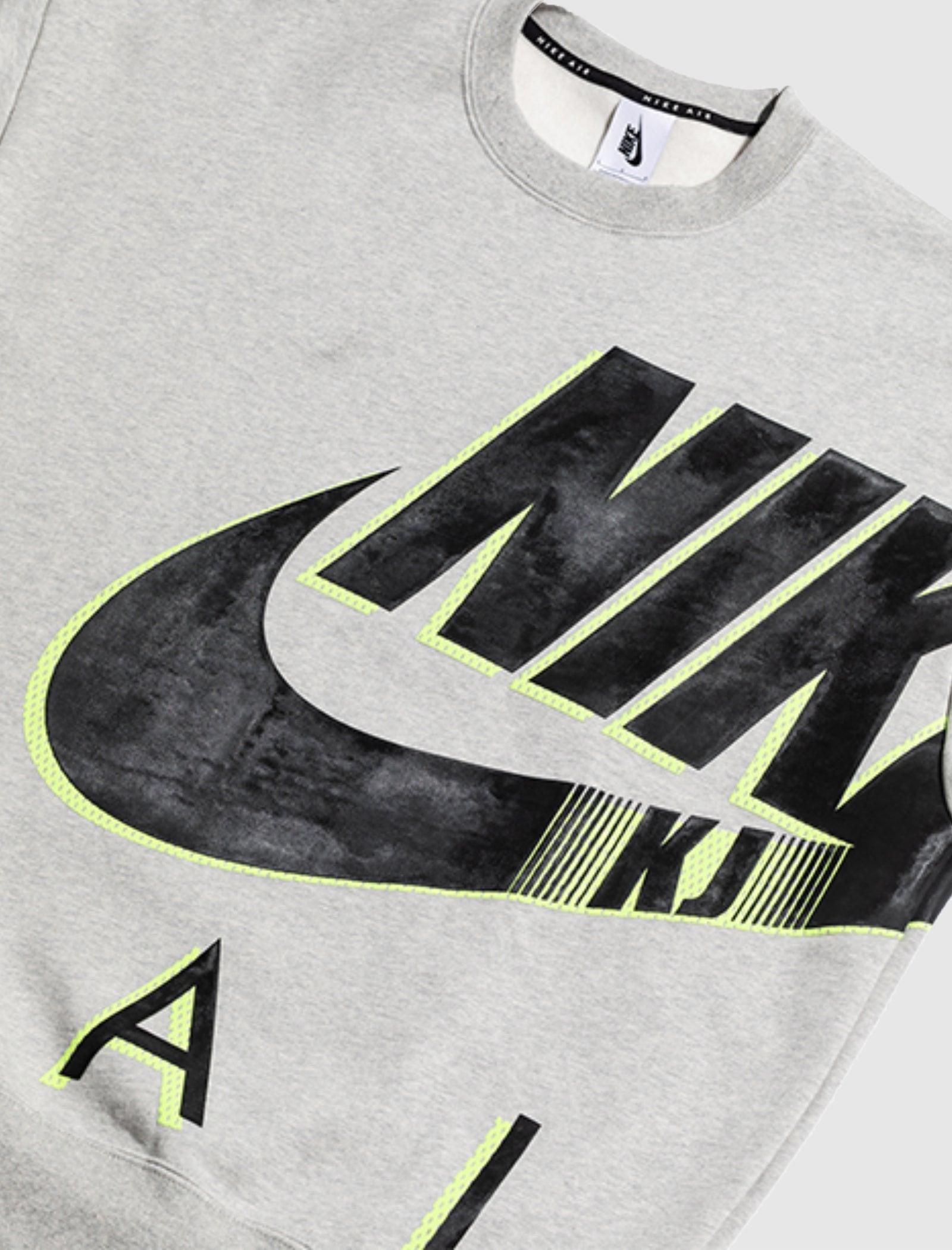 KIM JONES FLEECE CREWNECK IN GREY - 2