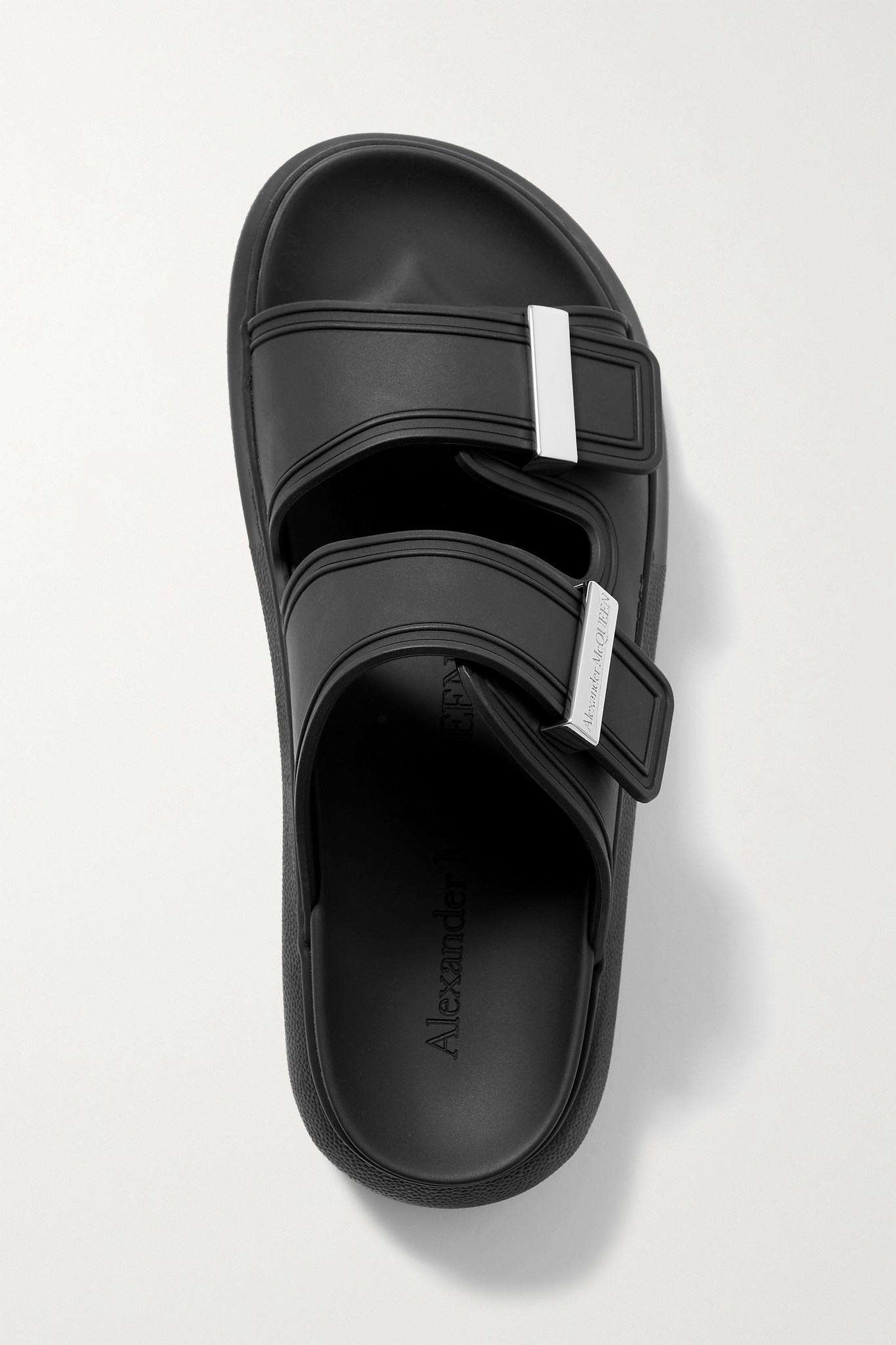Alexander McQueen Rubber exaggerated-sole sandals