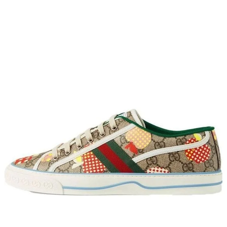 Gucci Les Pommes Tennis 1977 Sneakers 'Beige Multi' 664233-22K10-8960 - 1