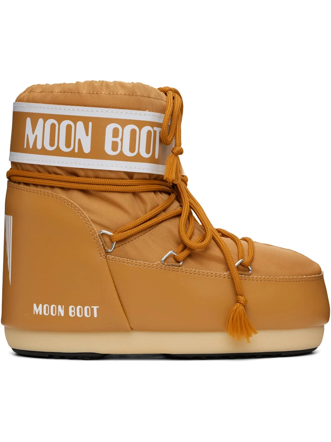 Brown Icon Low Nylon Boots - 1