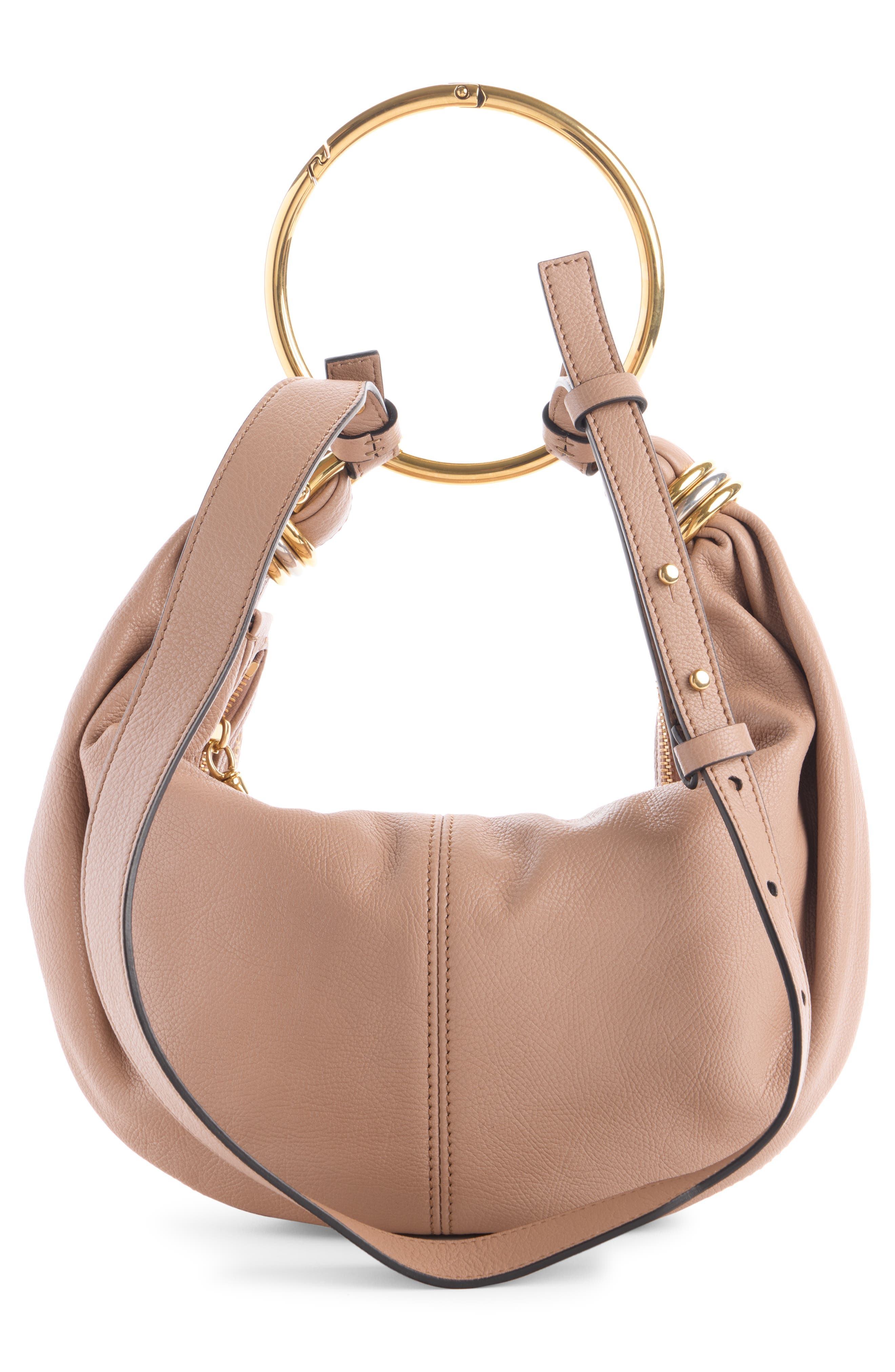 Chloé Small Bracelet Hobo Bag in Woodrose 527 at Nordstrom - 4