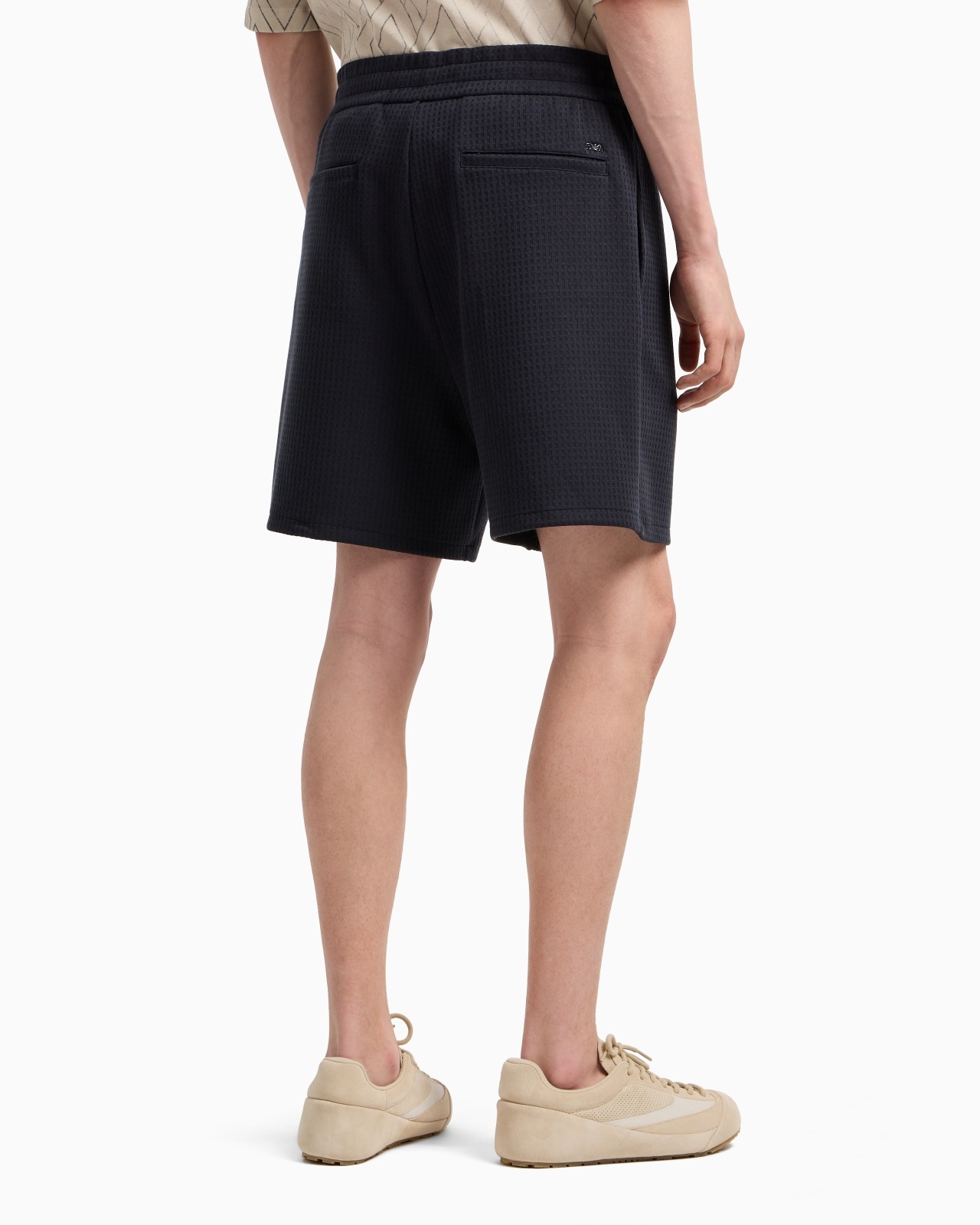 ASV LYOCELL-BLEND JACQUARD JERSEY BERMUDA SHORTS - 3