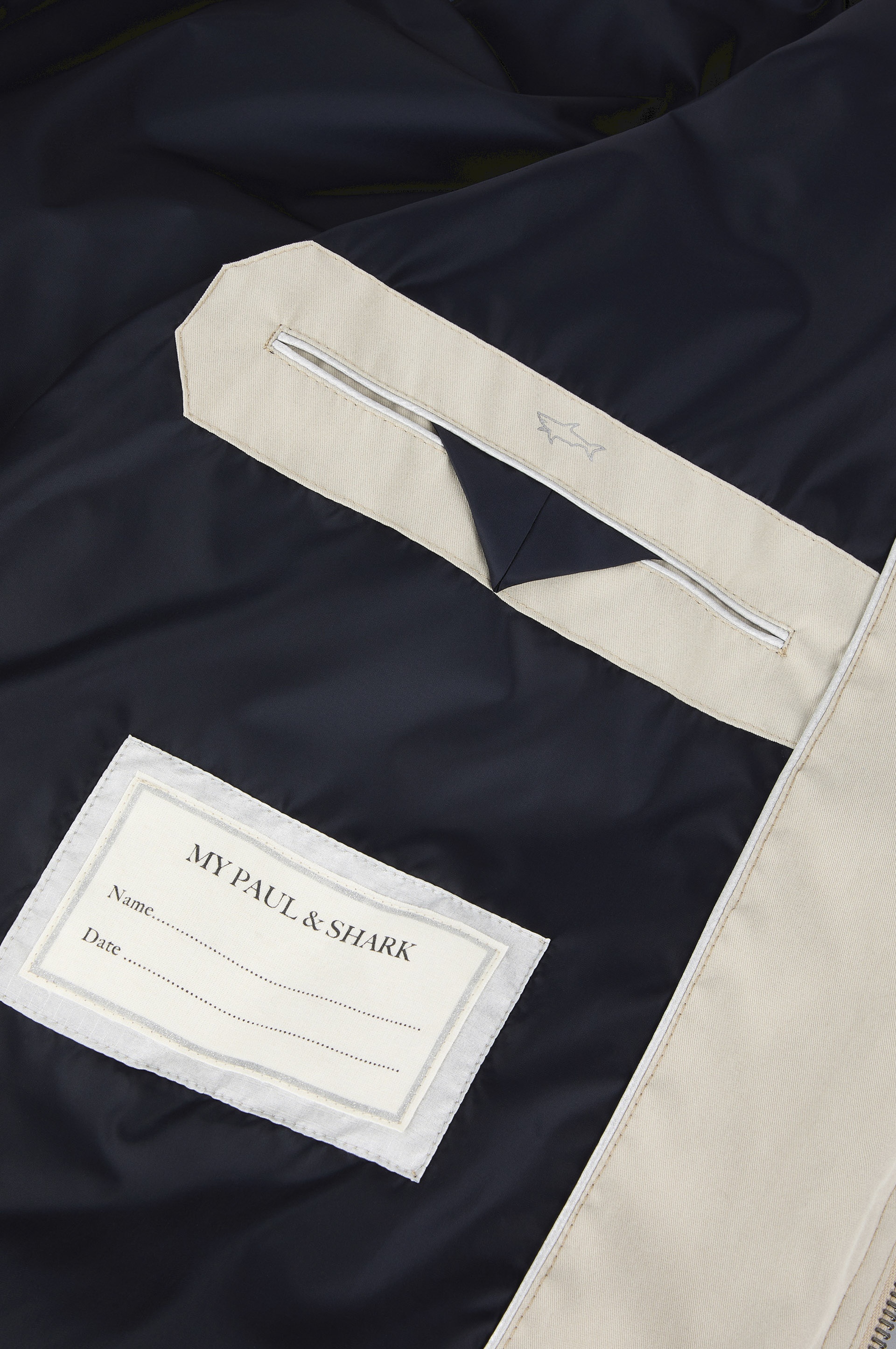 MICROFIBER BLOUSON WITH ICONIC BADGE - 5