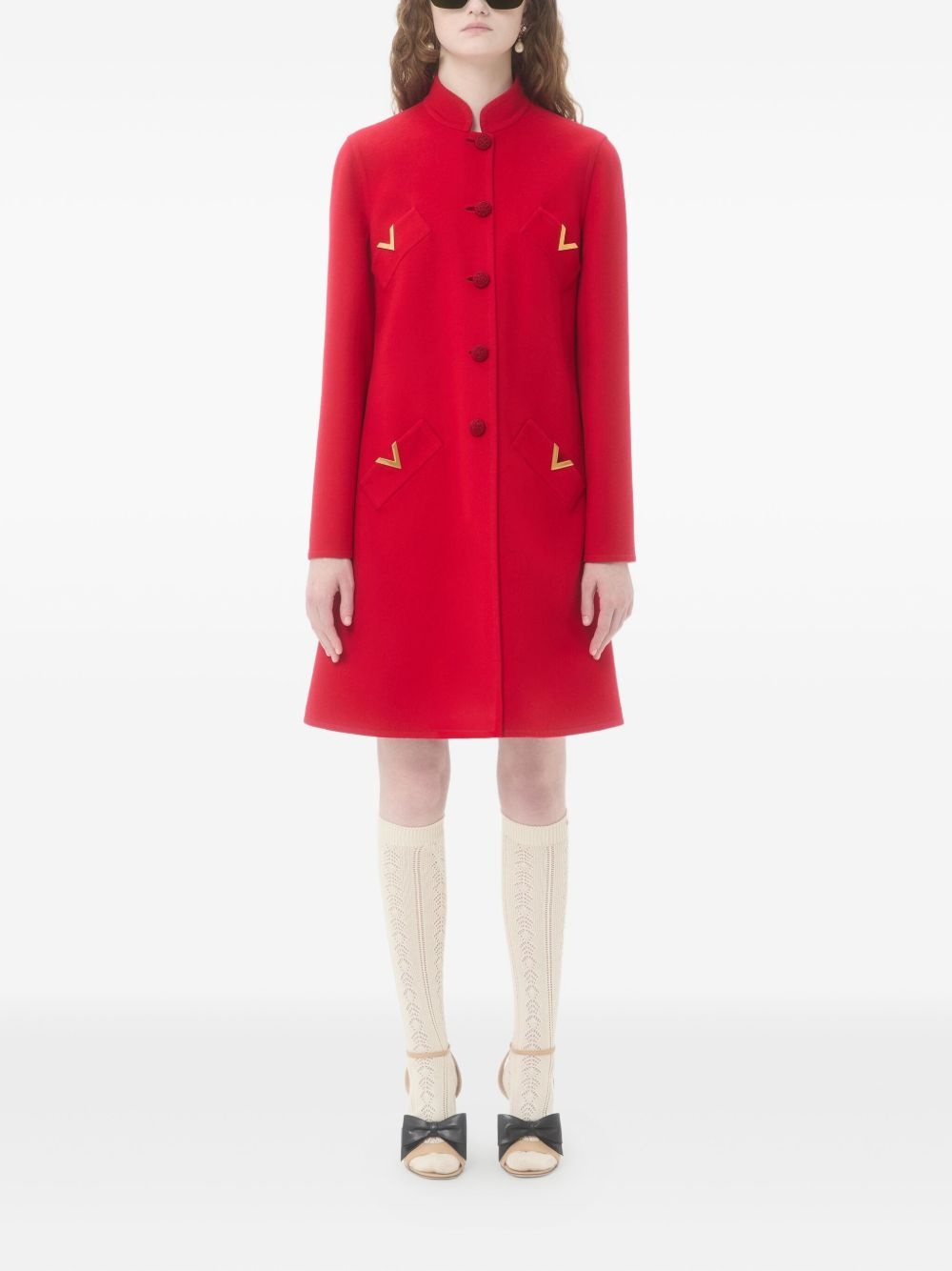 VGOLD button-up coat - 3
