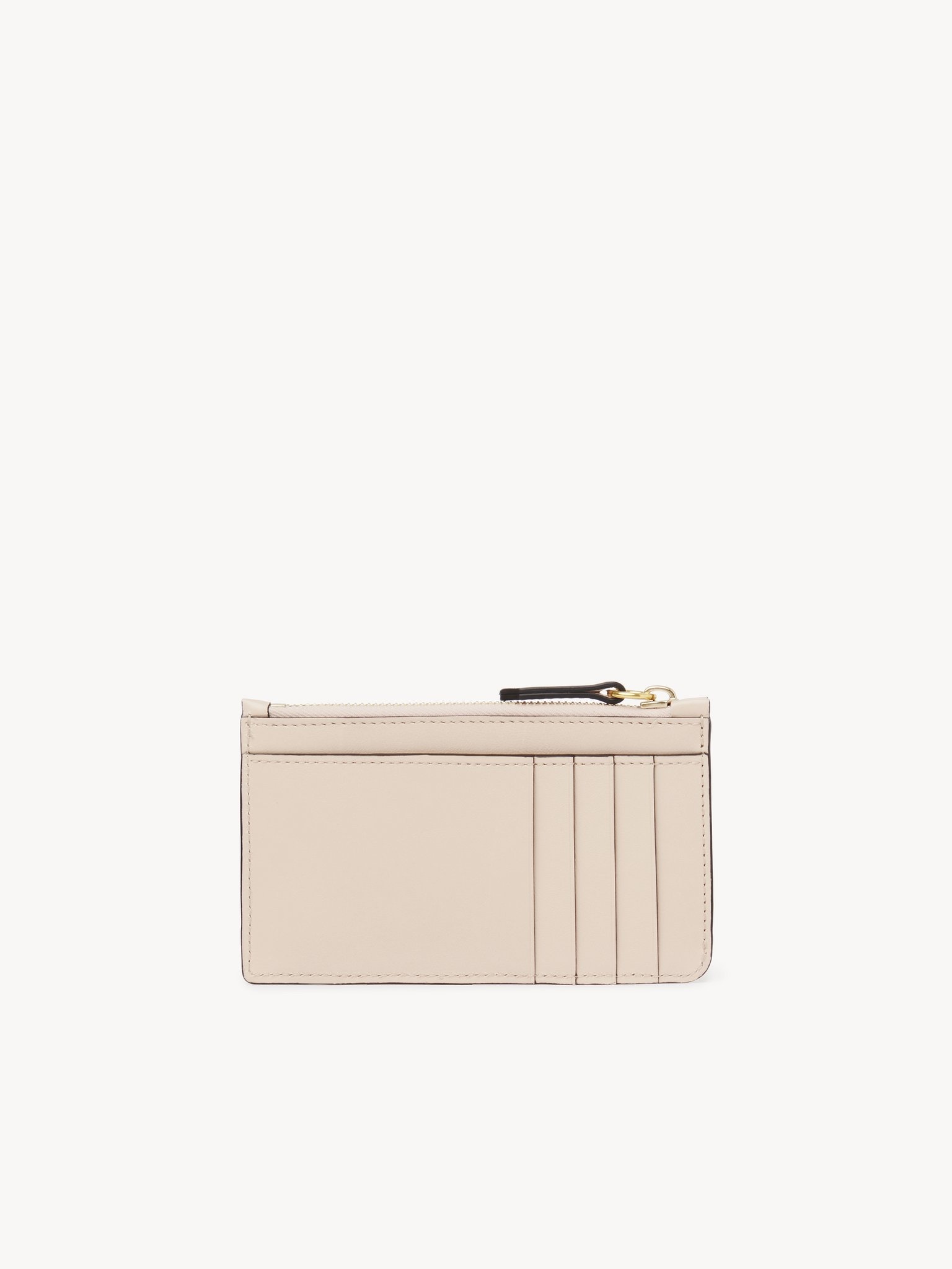 SMALL CHLOÉ ICONIC PURSE WITH CARD SLOTS IN SHINY LEATHER - 4