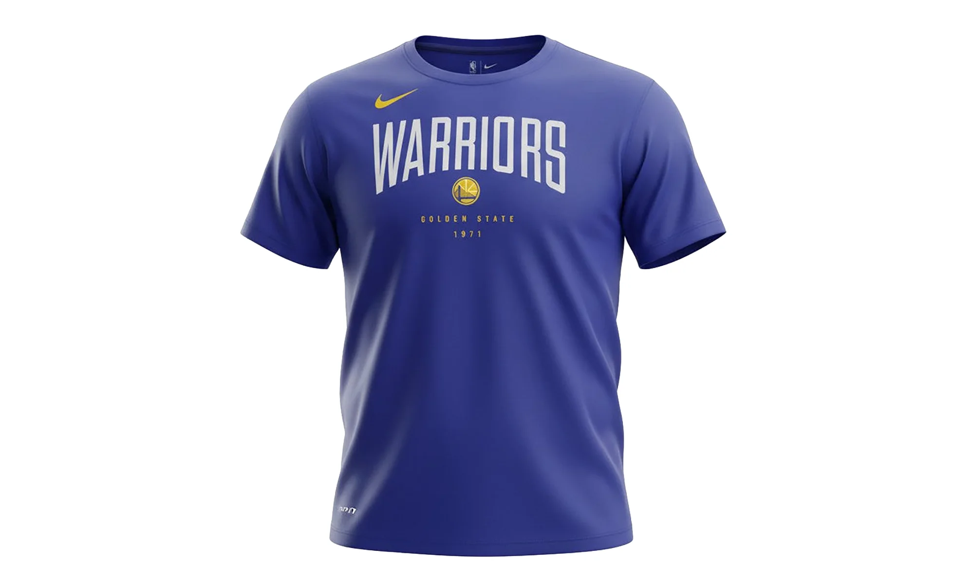 NBA Golden State Warriors Dri-Fit Essential T-Shirt "Blue" 938370 495 - 1