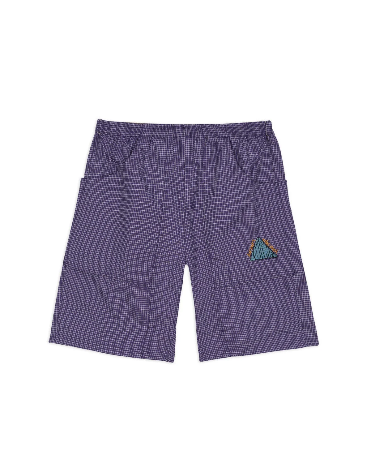 Gridded Ripstop Utility Short - Blueberry - 1