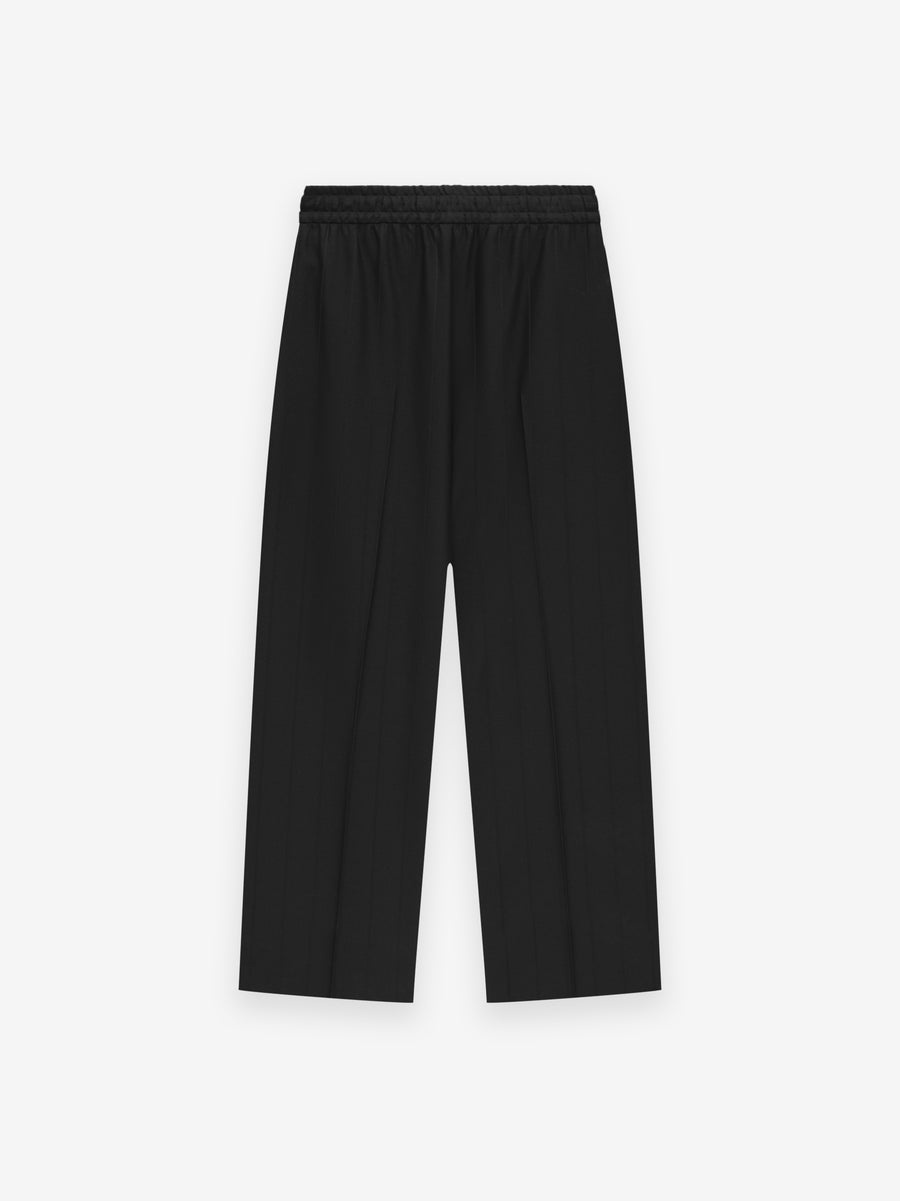 Pintstripe Drawstring Wide Leg Pant - 2