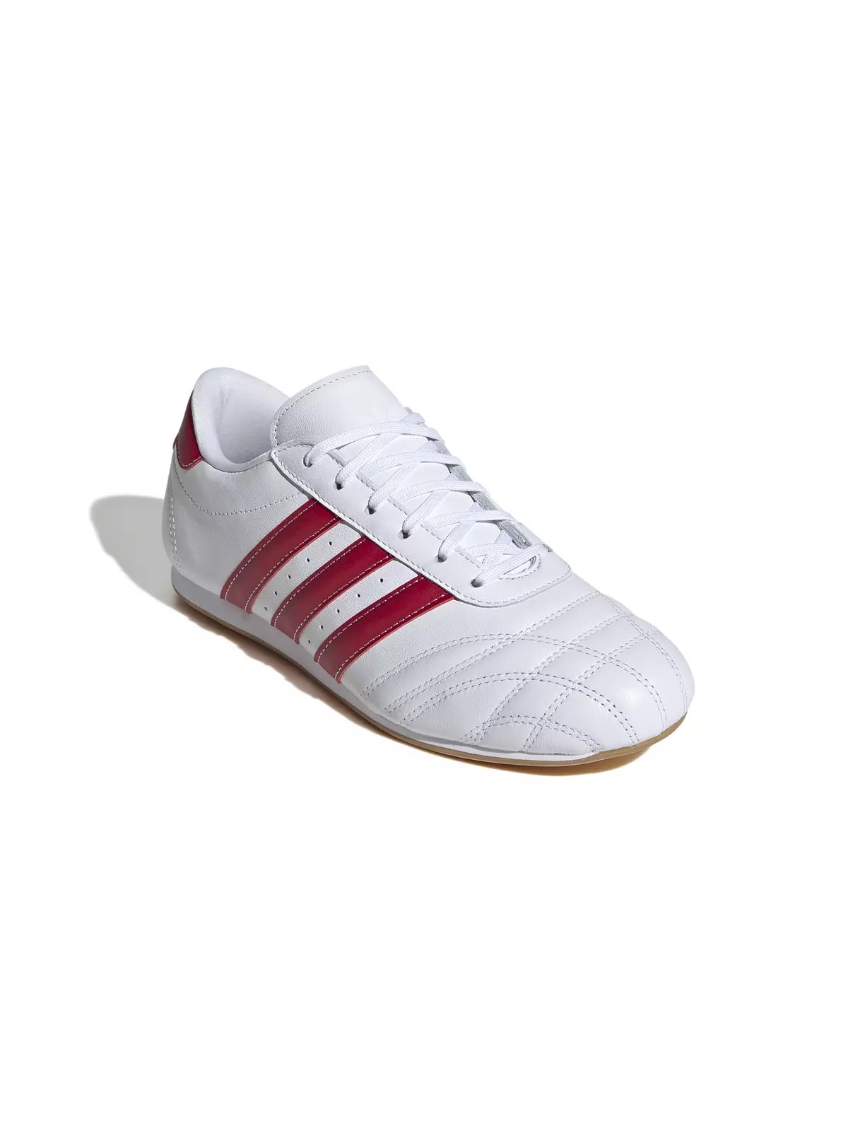 Originals Taekwondo Lace "Ftwr White/Team Victory Red/Gum 3" Women's Shoe - 3