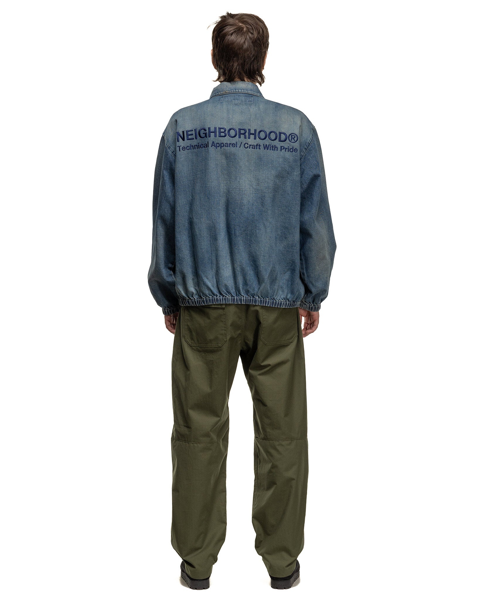 ジャケット・アウター Neighborhood Washed Denim Zip Jacket ?media_id=3339947323508609660