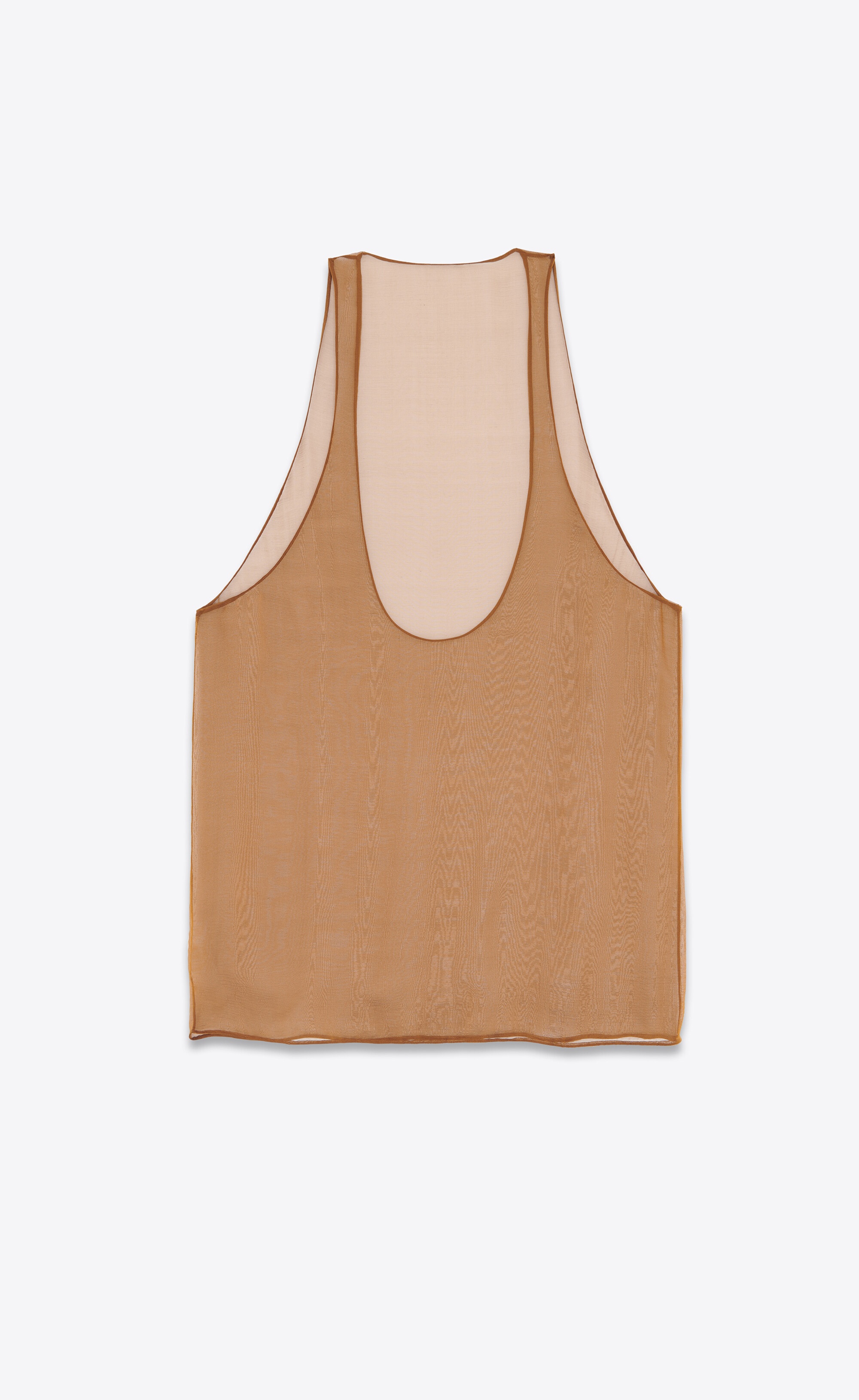 tank top in silk muslin - 3