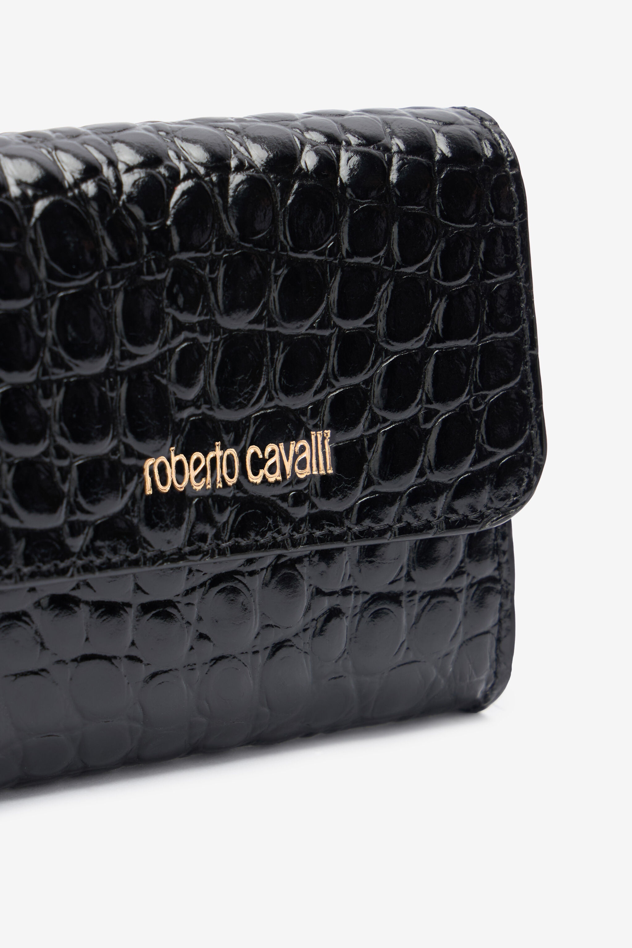 Cardholder with crocodile print - 3