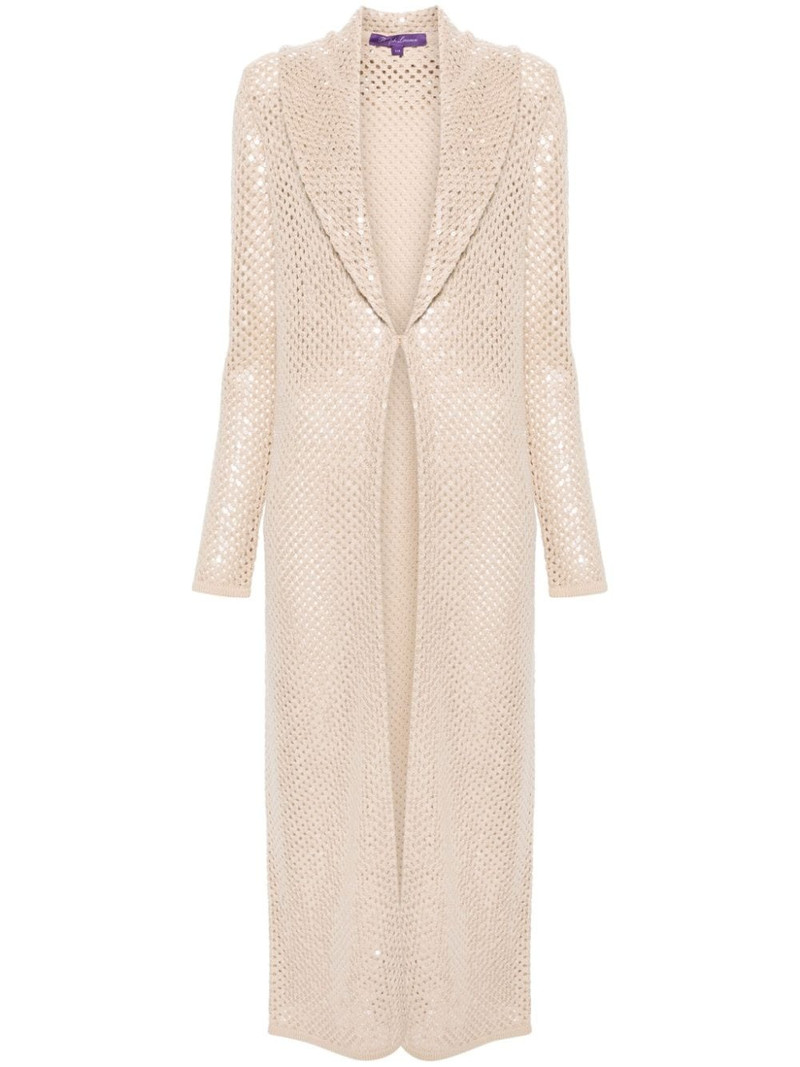 sequinned cashmere cardi-coat 1