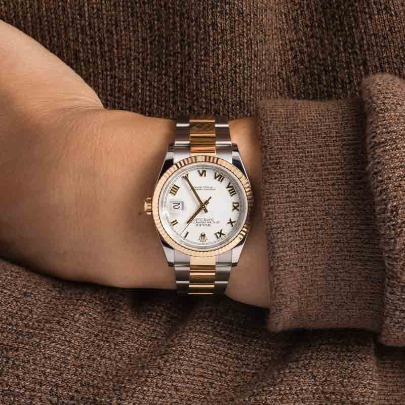 Pre-owned Rolex Datejust 36 126233 White Dial - 5