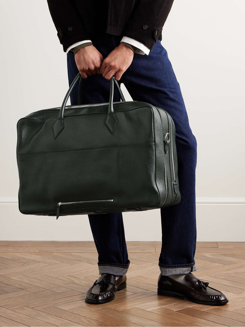 MÉTIER Closer Full-Grain Leather Weekend Bag outlook