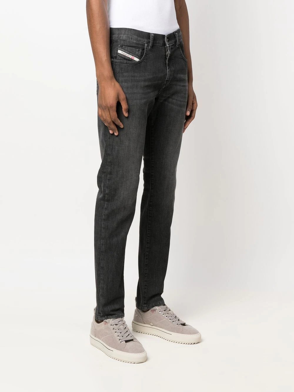 D-Strukt low-rise slim-cut jeans - 3