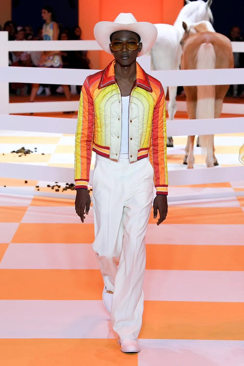 Pin Tuck Trousers | Casablanca Paris 1