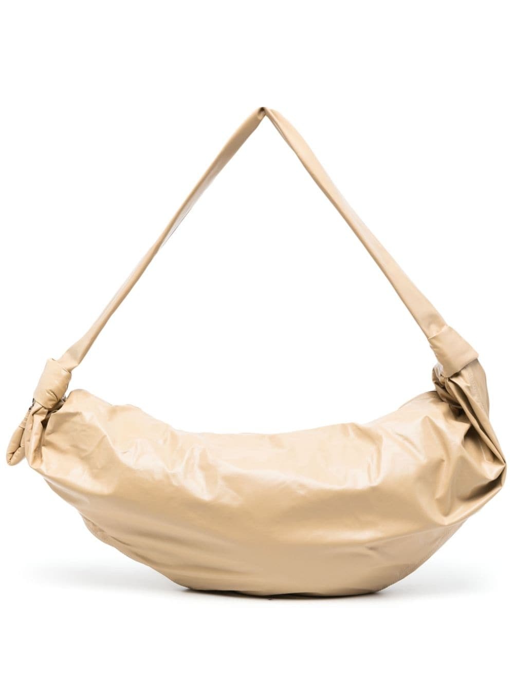 large Soft Croissant leather shoulder bag - 1