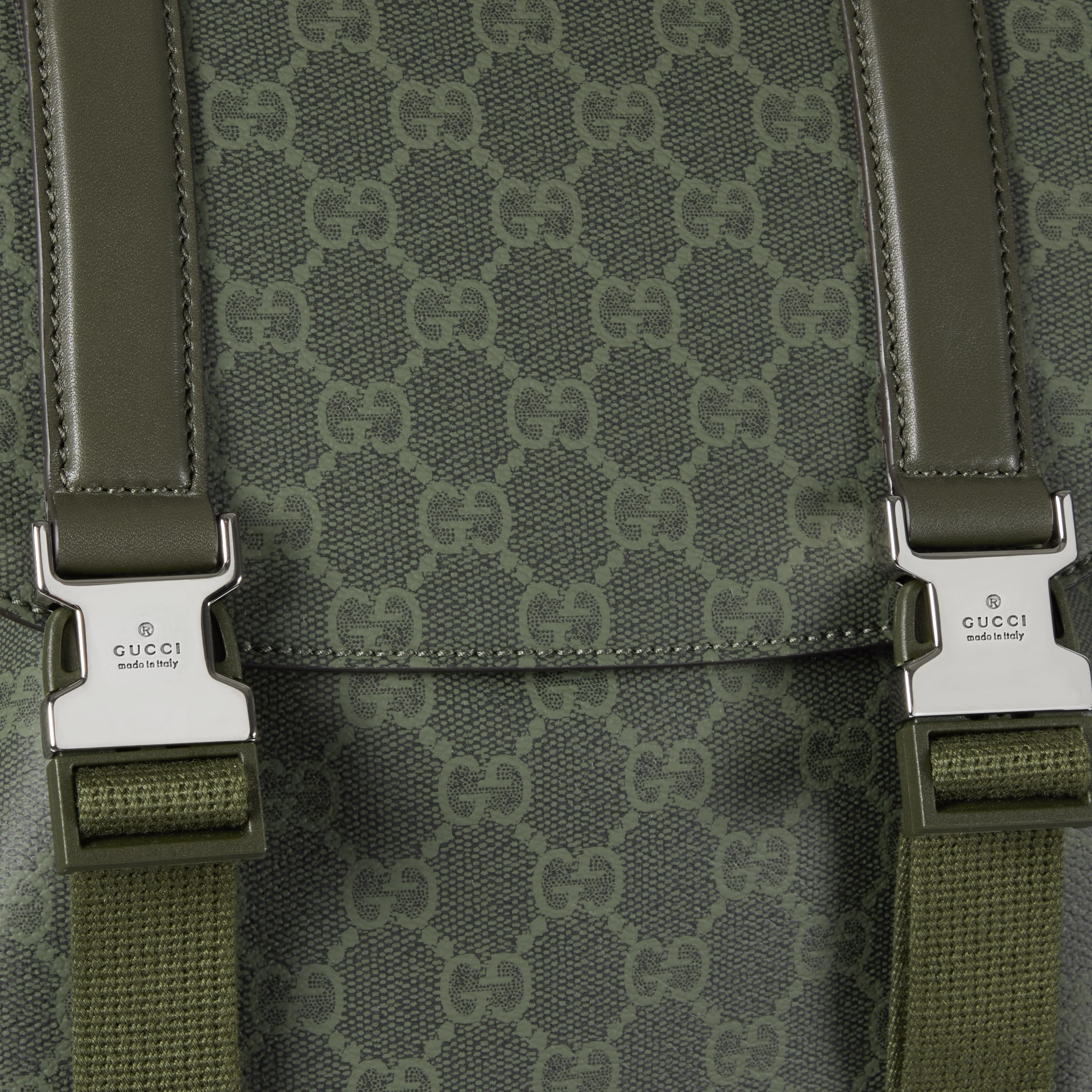 GG Monogram large backpack - 4