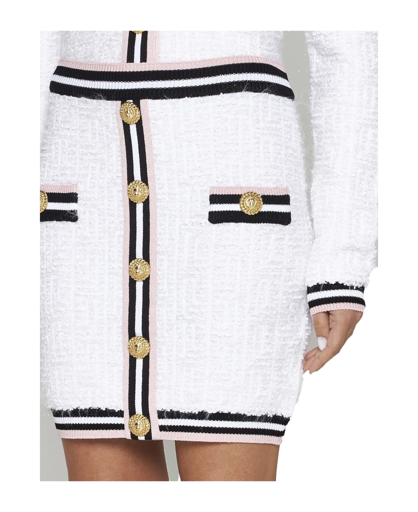 Monogram Knit Skirt - 4