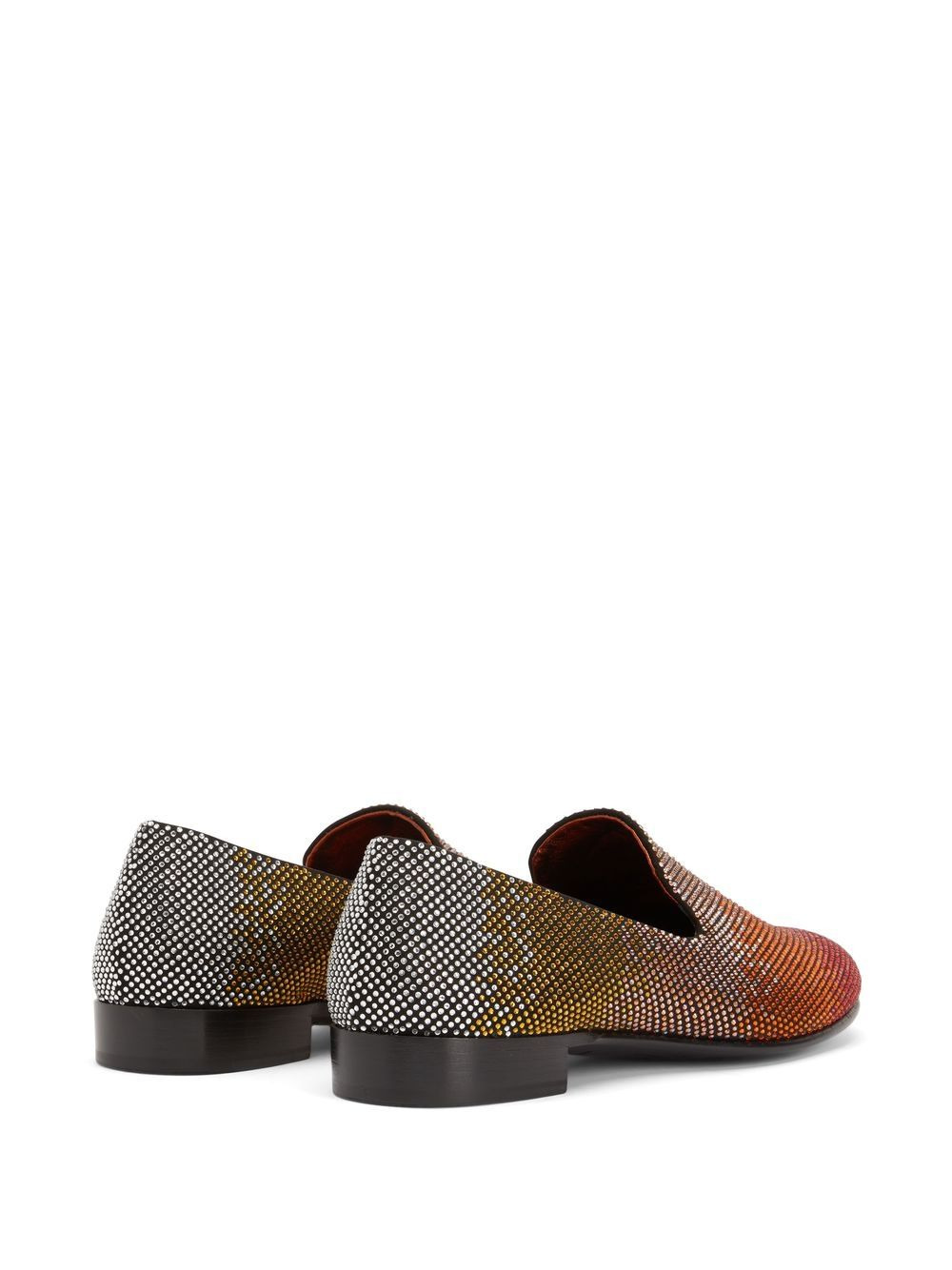 Lewis Sparkle crystal-embellished loafers - 3