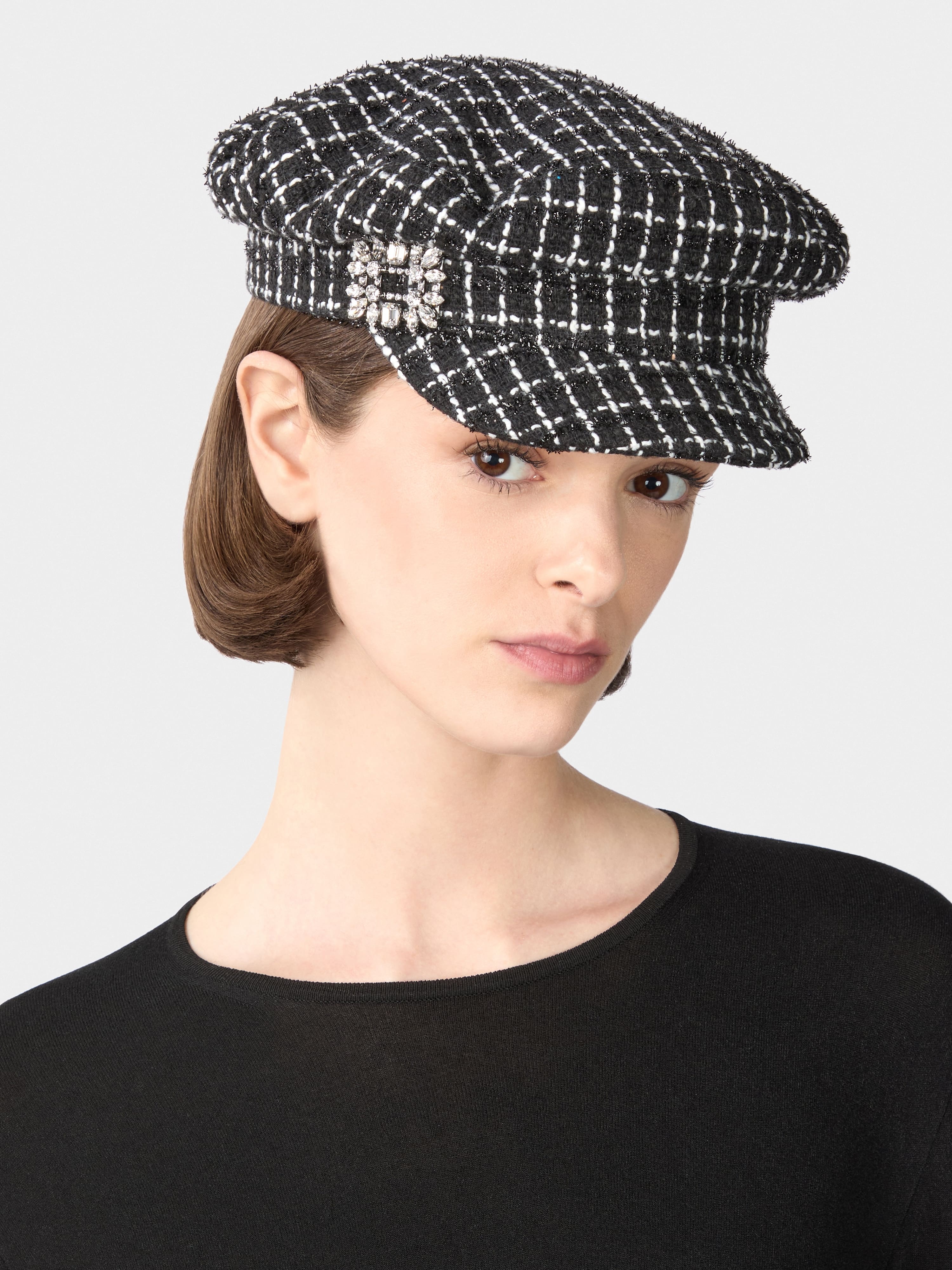 Broche Vivier Sailor Hat in tweed - 5