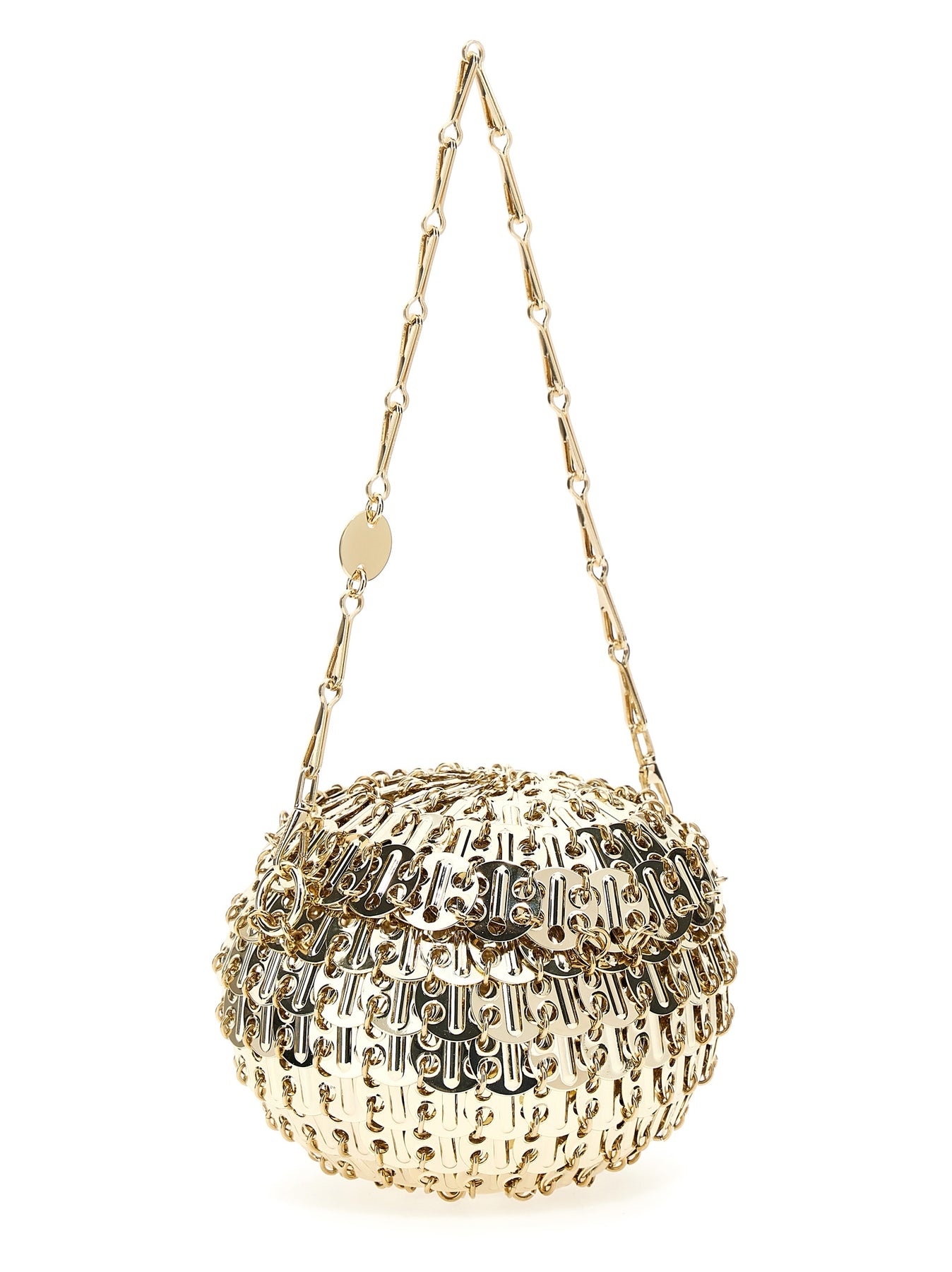 Small 1969 Gold Ball-Shaped Hand Bags Gold - 2