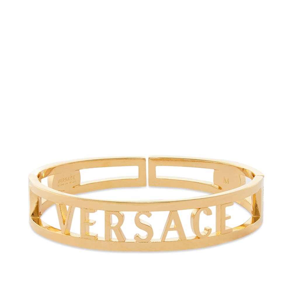 Versace Cutout Bangle Bracelet - 1