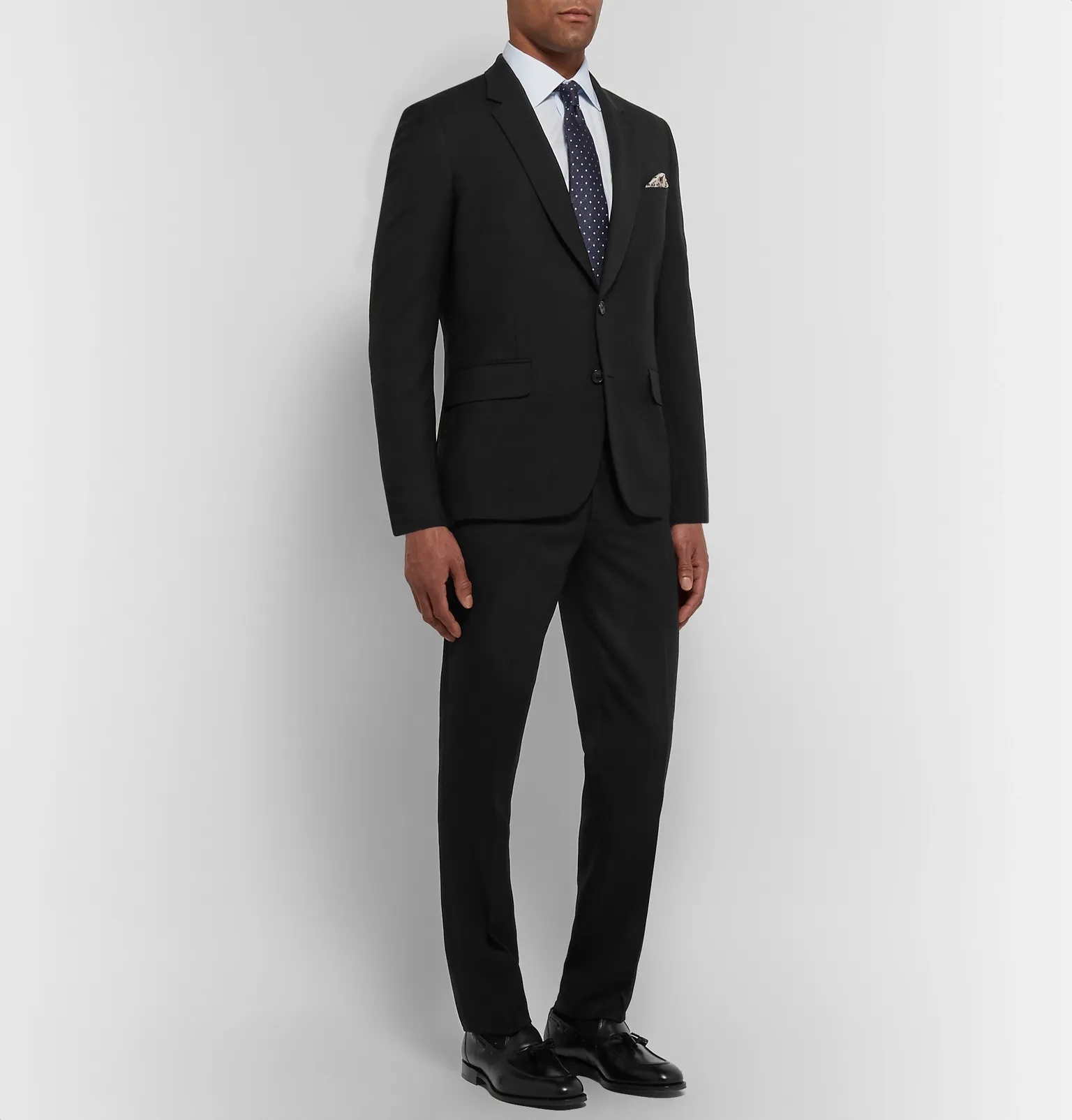 Grey A Suit To Travel In Soho Slim-Fit Wool Suit - 11