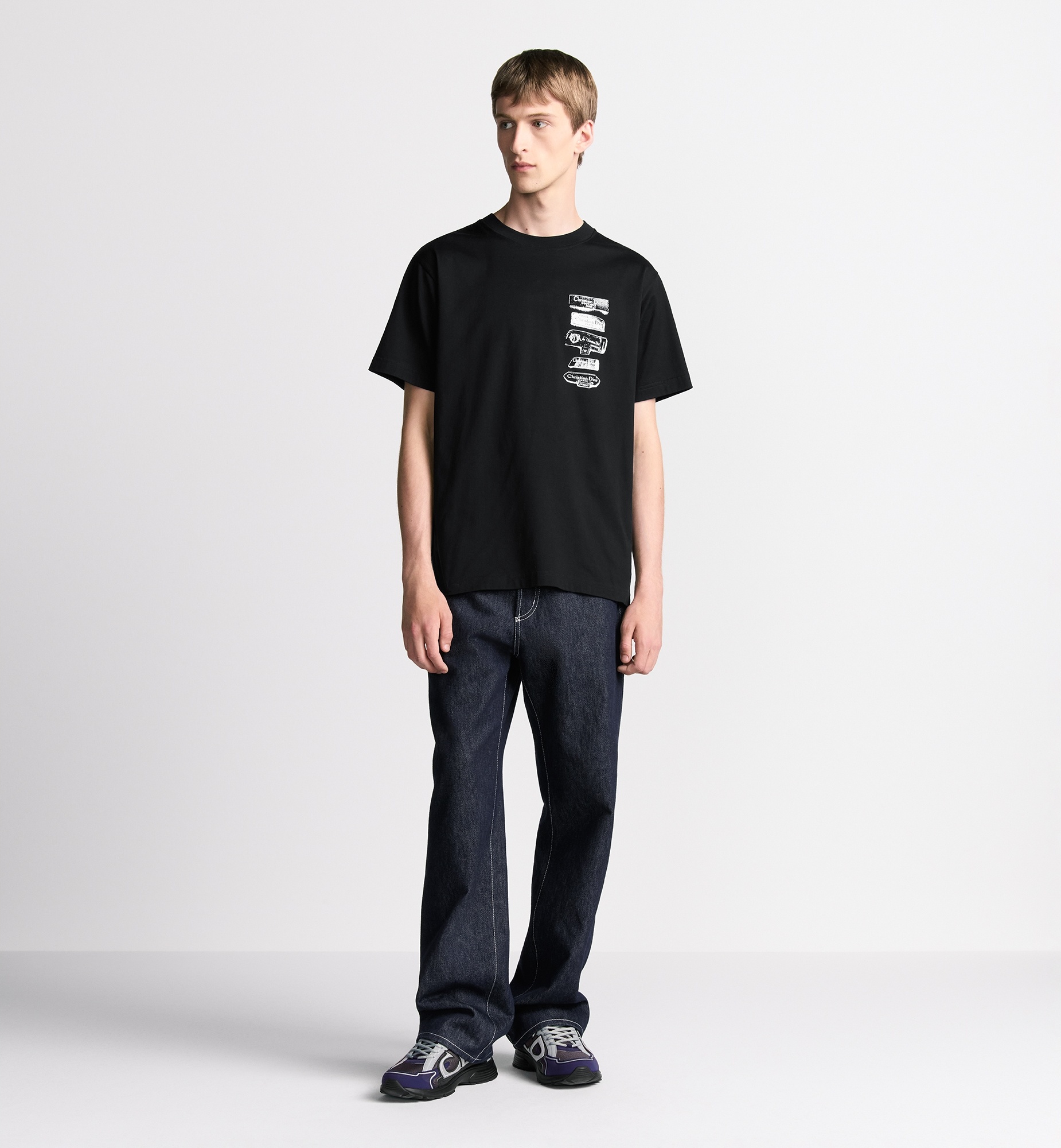 Dior Archives Labels T-Shirt, Relaxed Fit - 3
