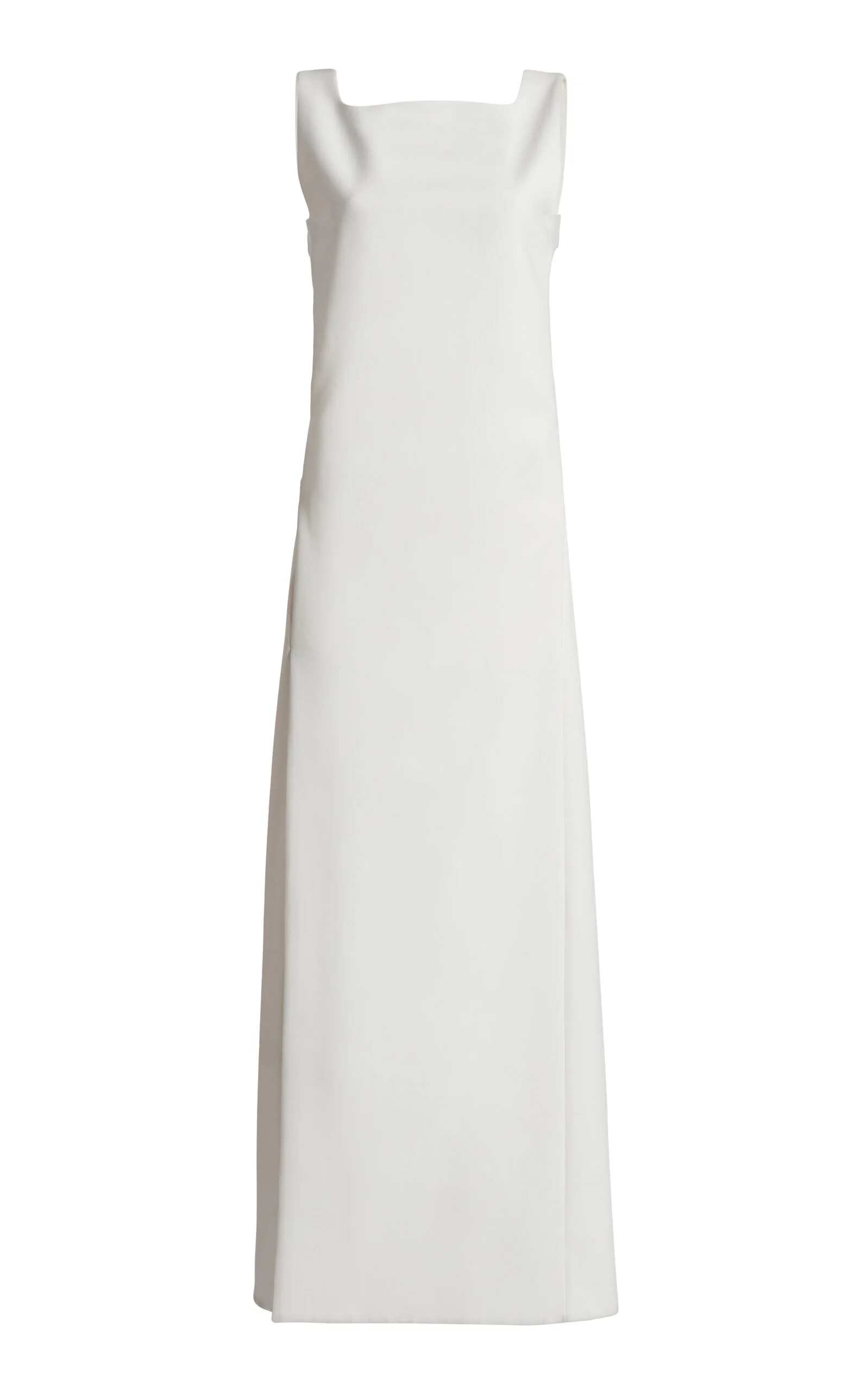 Cut-Out Crepe Maxi Dress - 1