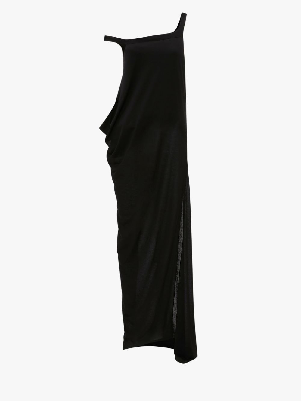 LONG ASYMMETRIC DRAPED DRESS - 1