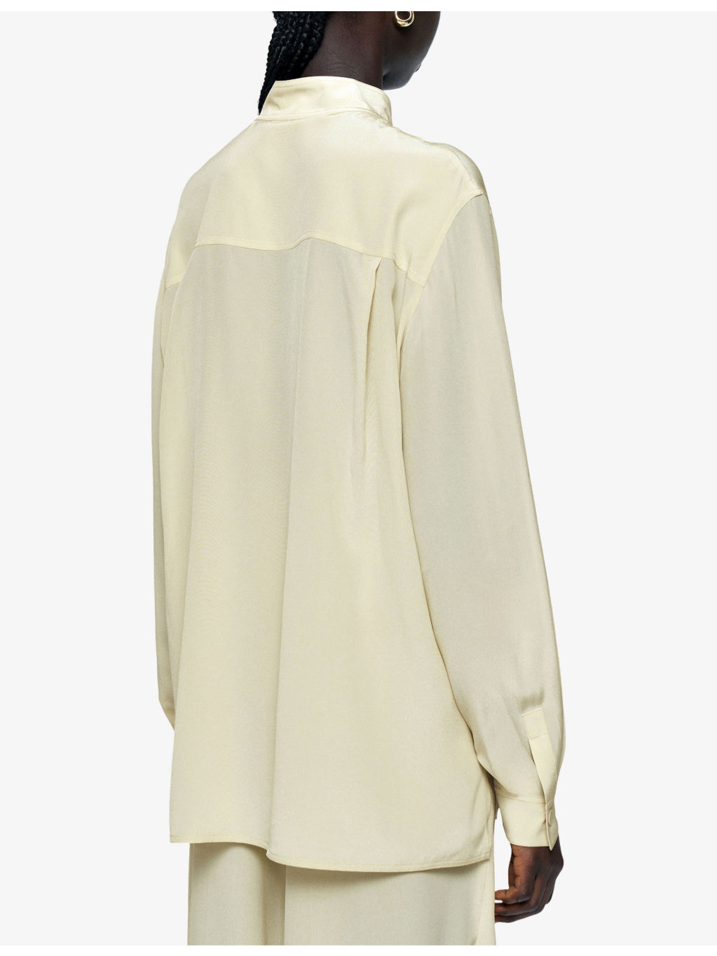 Lamy Patch-Pocket Silk-Crepe Jacket - 3
