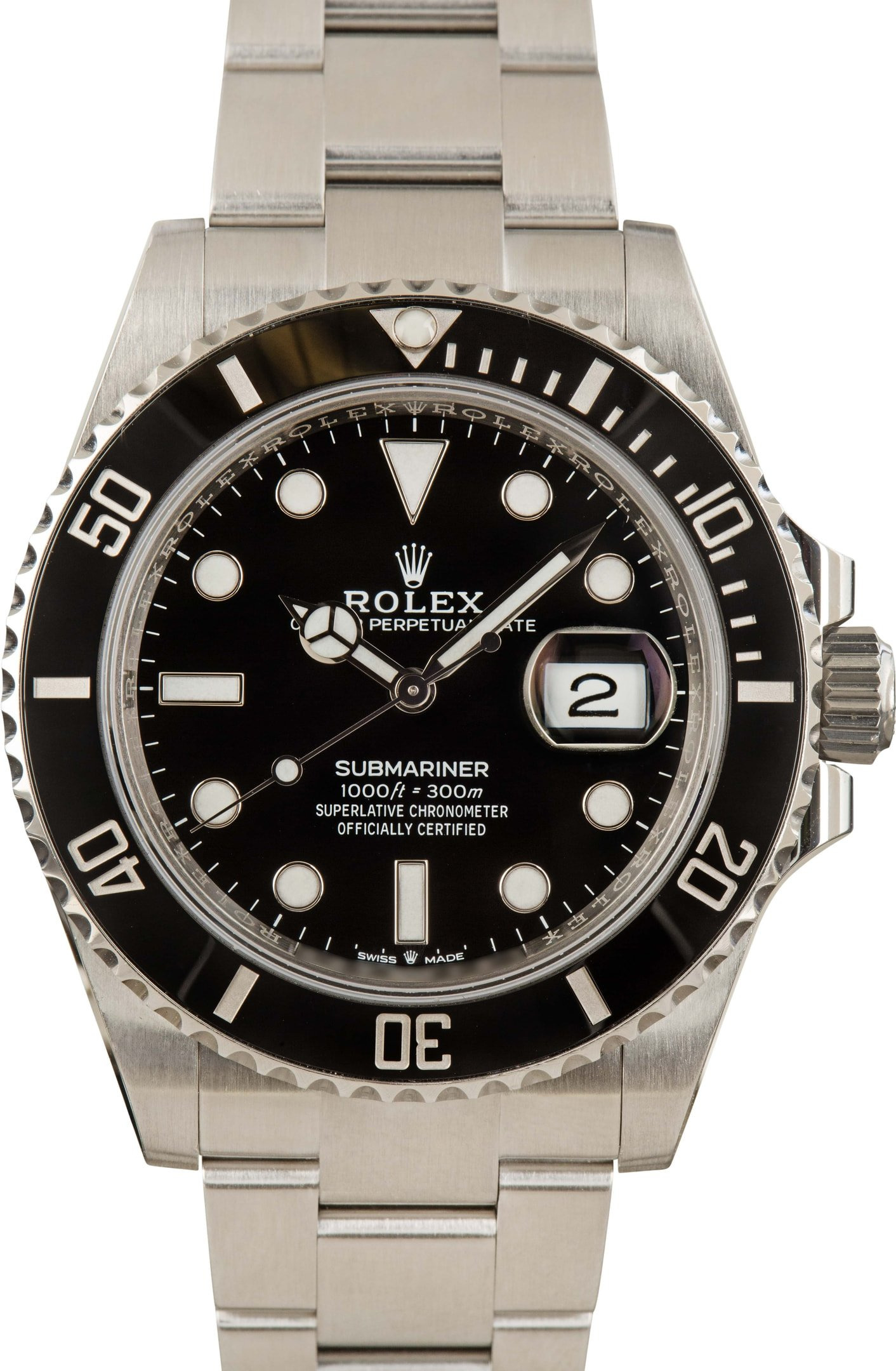 Rolex Submariner 126610 Black Date Dial - 1